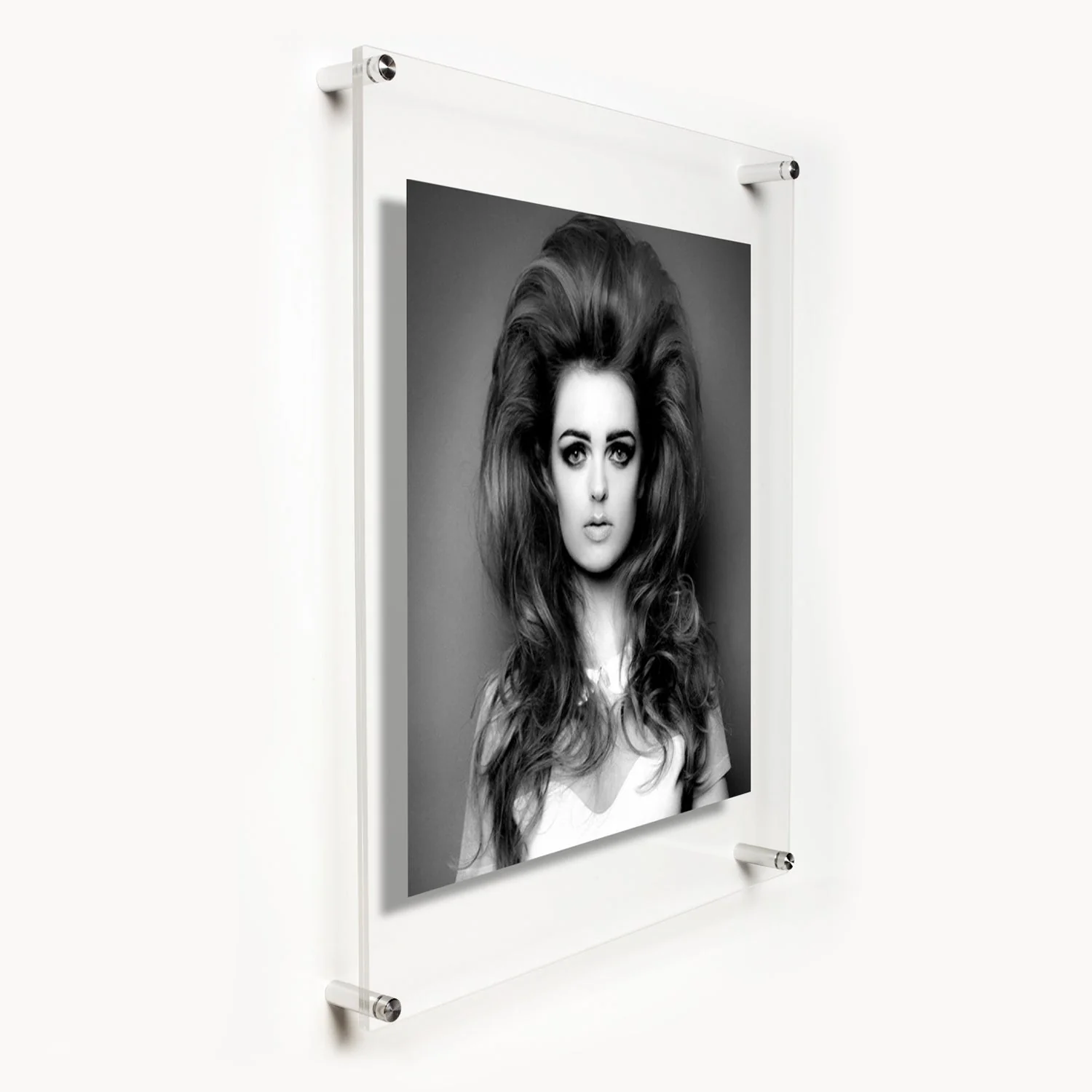 20x30" Photo Floating Acrylic Clear Picture Frame (Frame Size 23x33") - Image 2