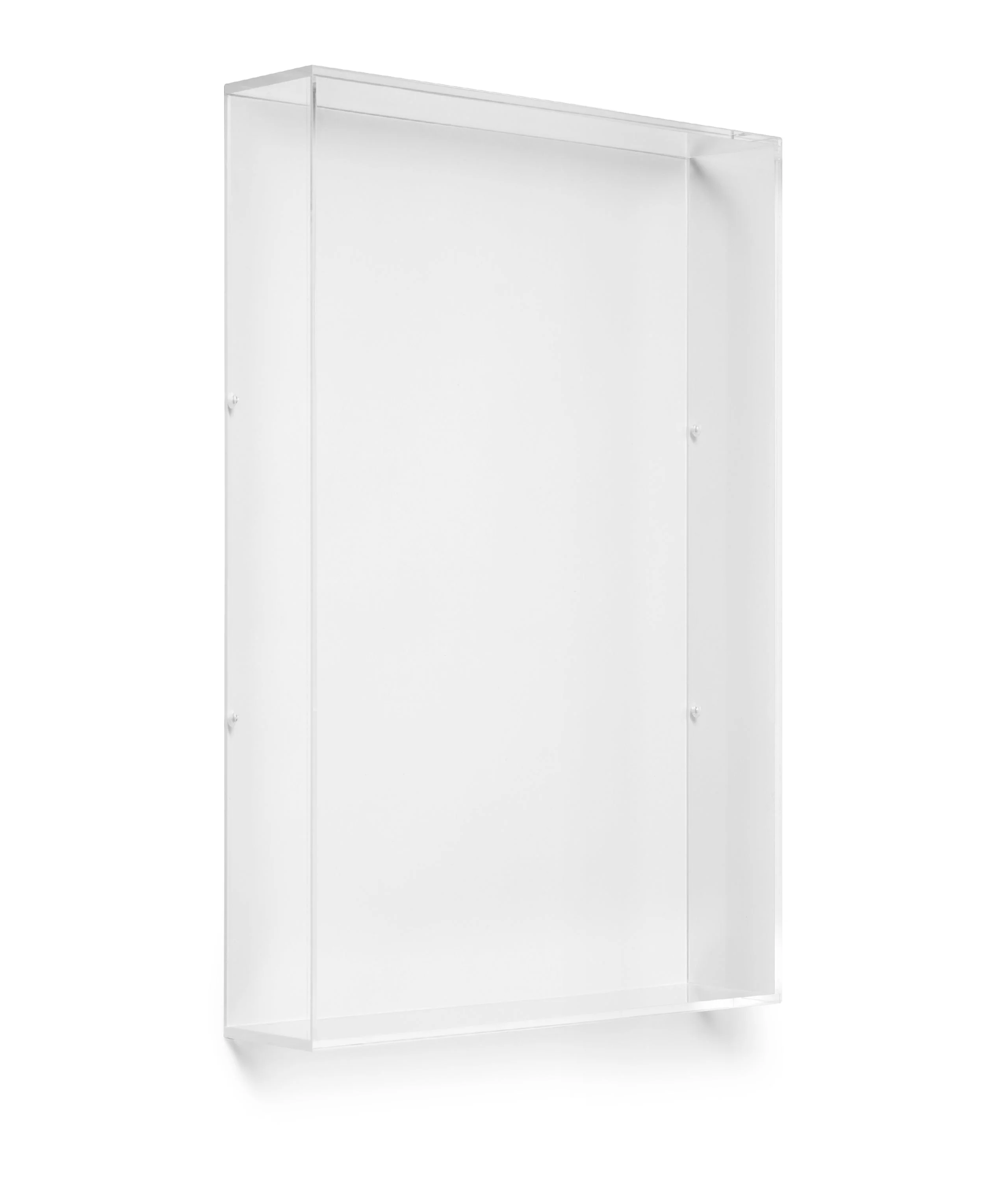 24" x 36" x 3" Modern Acrylic Shadowbox Lid Only - UV Grade
