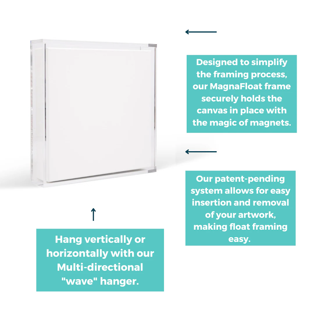 36x36" Ready-To-Go MagnaFloat™ Frame - Image 4