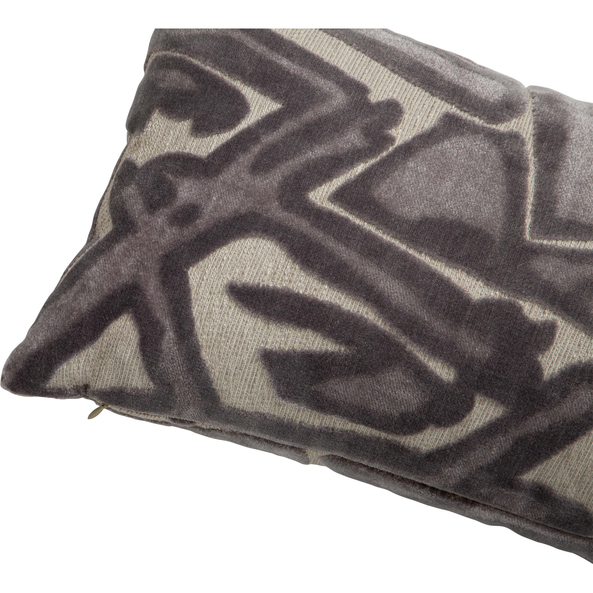 ACDC Lumbar Pillow, Pewter - Image 2