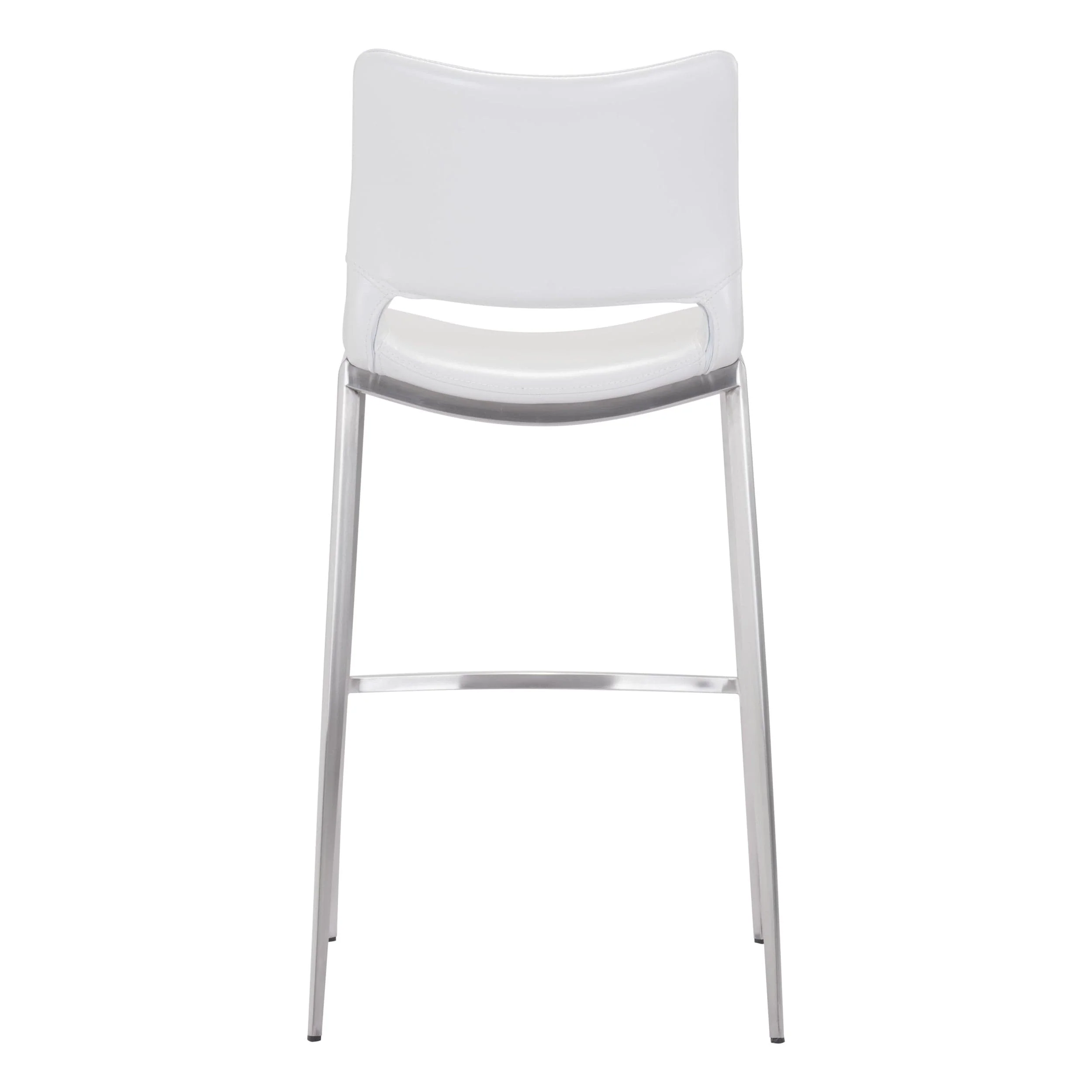 Ace Barstool, White, Set of 2 - Image 5