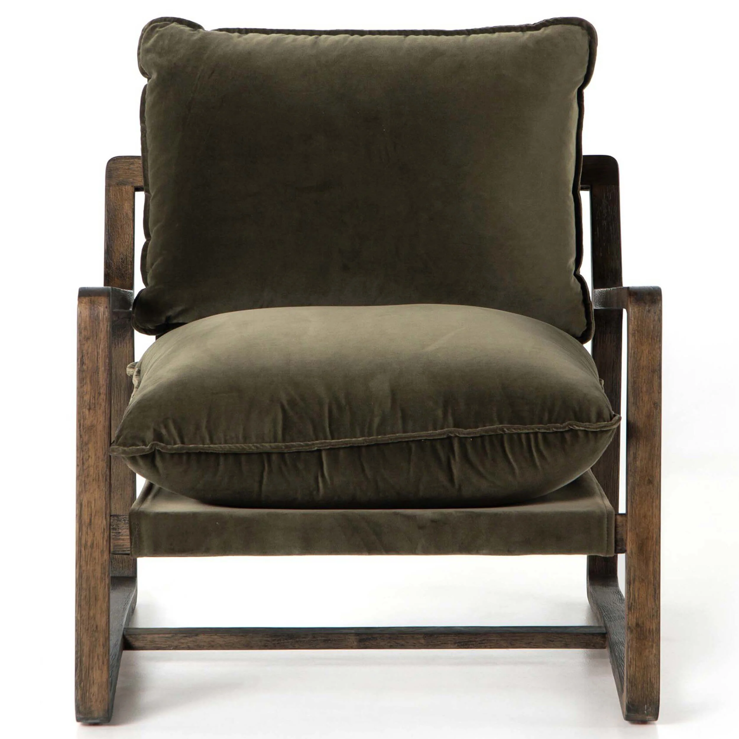 Ace Chair, Surrey Olive by Four Hands - Image 2