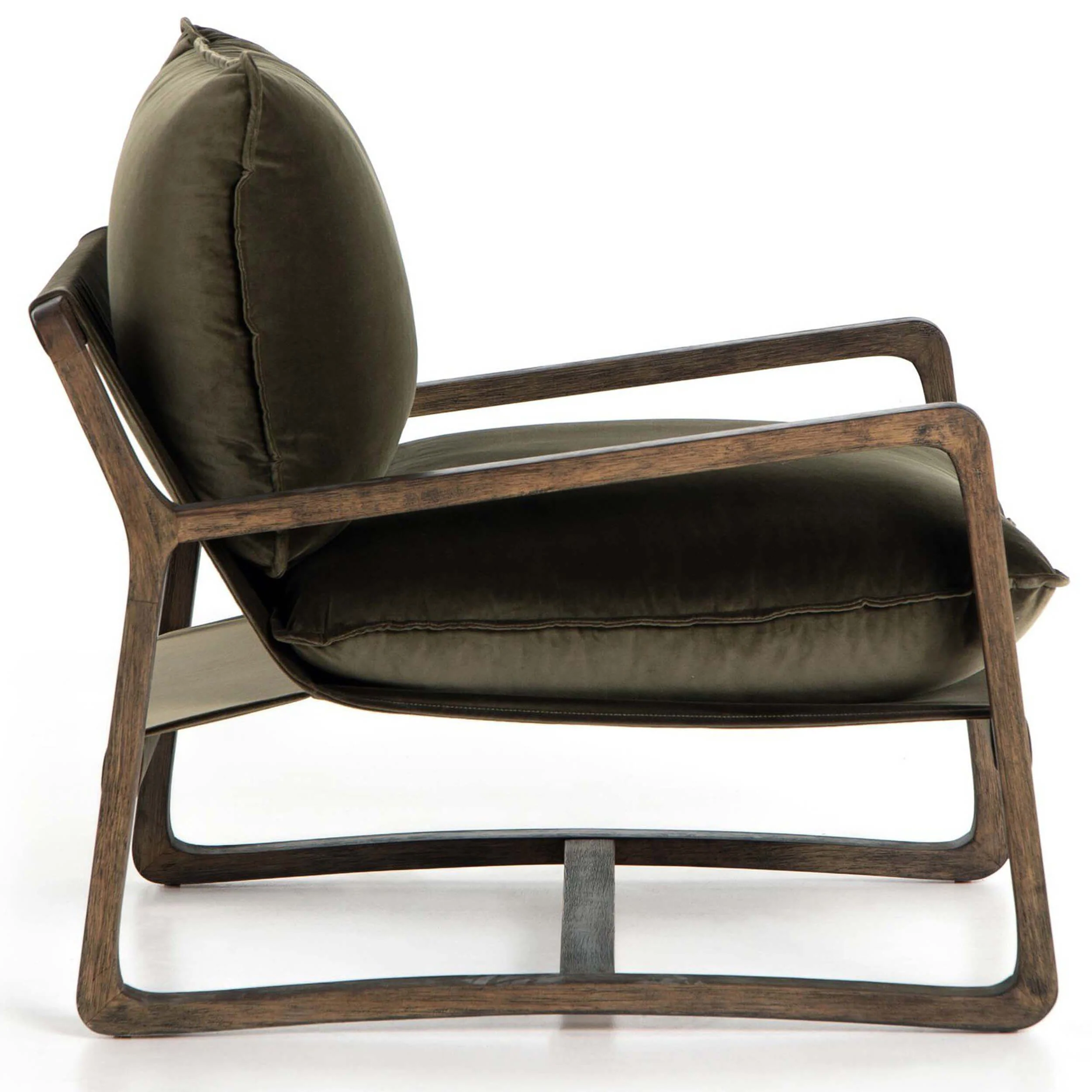 Ace Chair, Surrey Olive by Four Hands - Image 3
