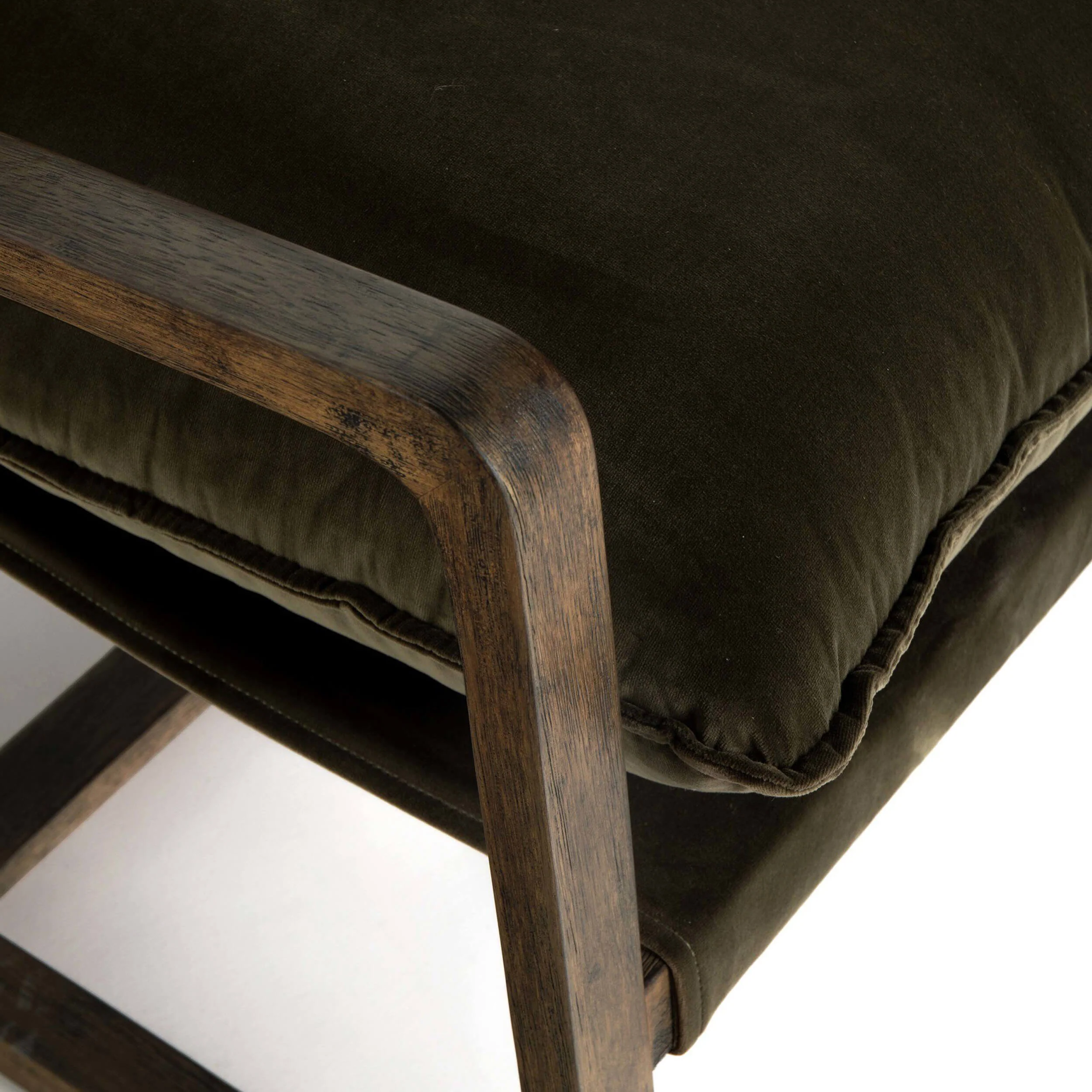Ace Chair, Surrey Olive by Four Hands - Image 4