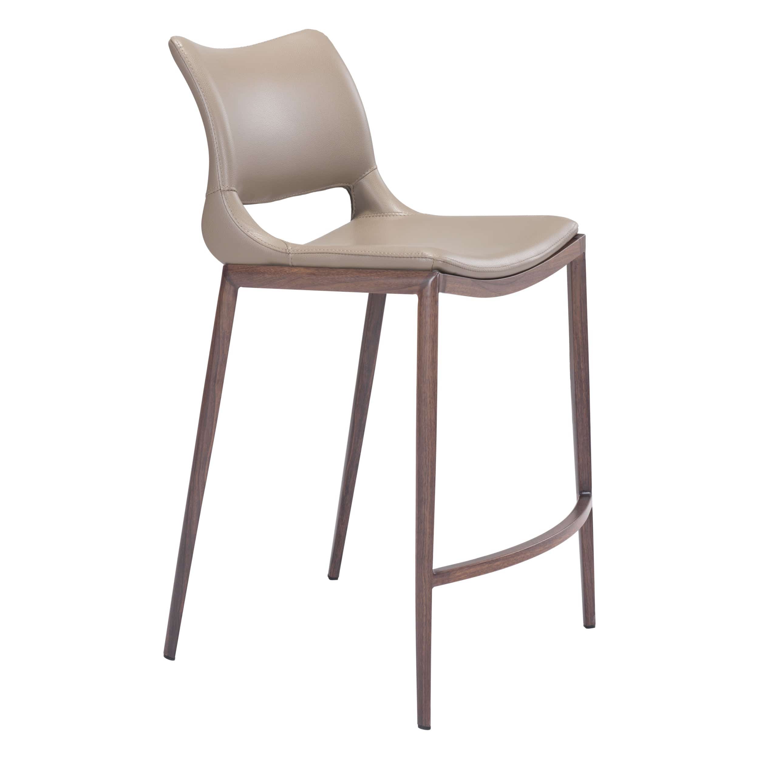 Ace Counter Stool, Brown, Set of 2