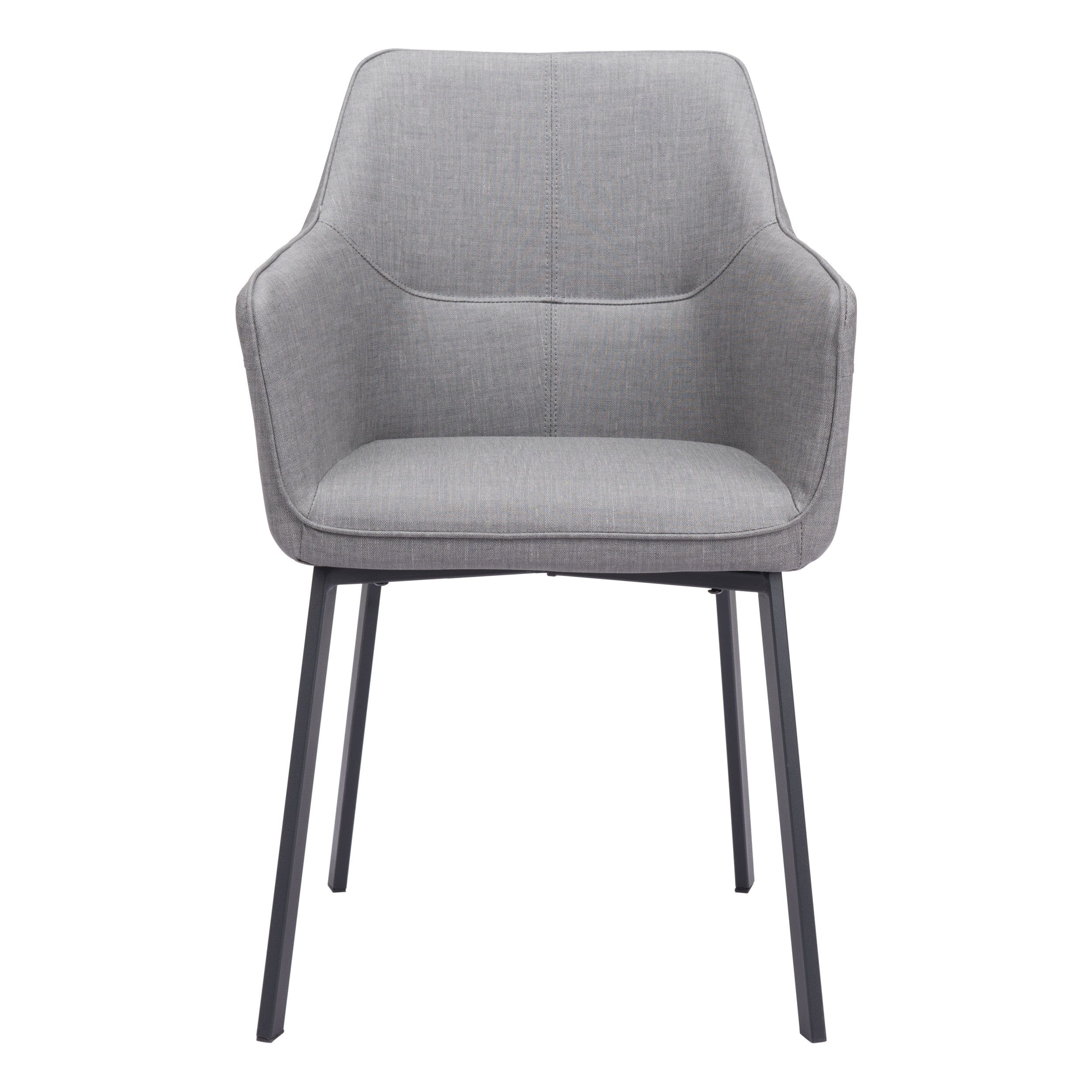 Adage Dining Chair, Gray, Set of 2 - Image 2
