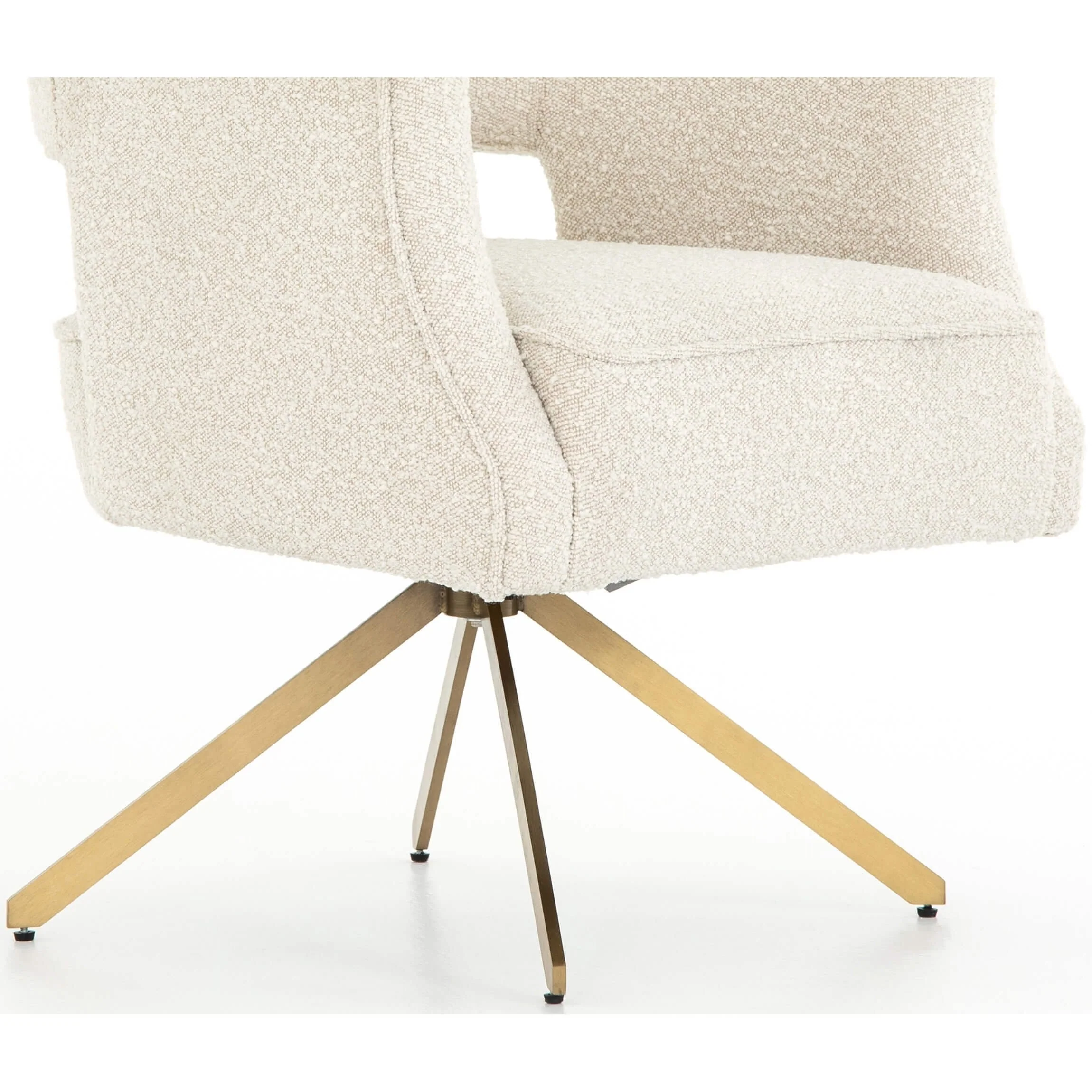 Adara Desk Chair, Knoll Natural by Four Hands - Image 9