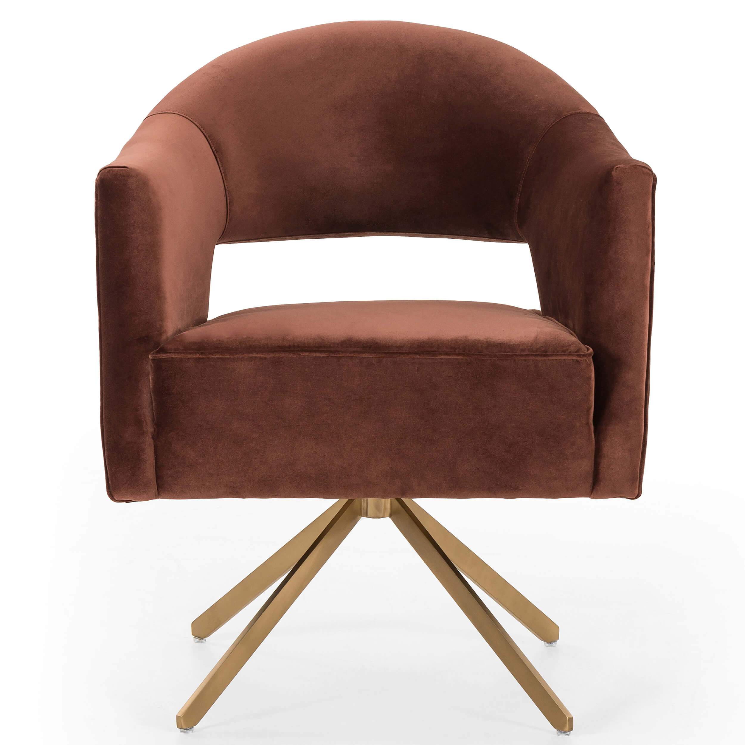 Adara Desk Chair, Surrey Auburn - Image 2