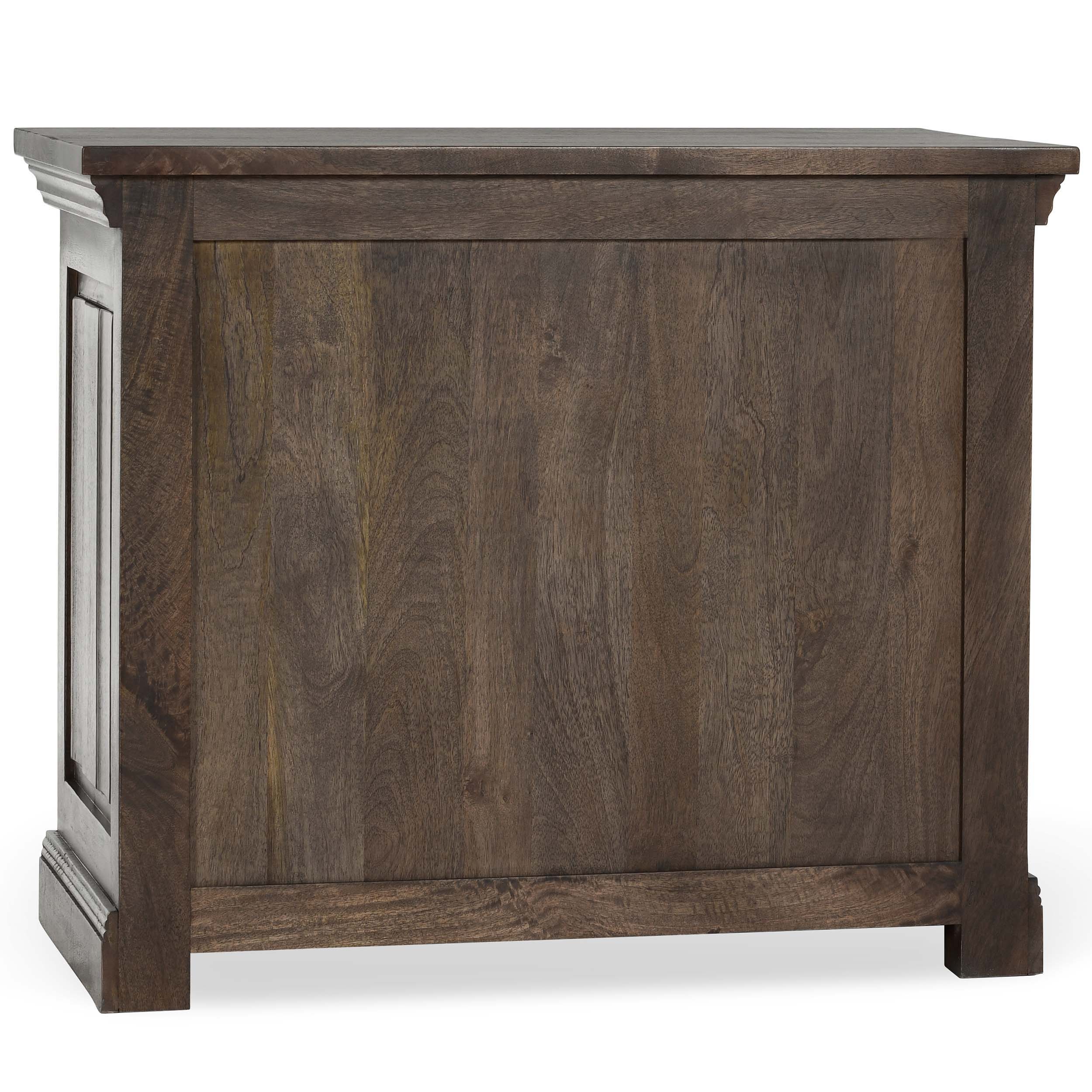 Adelaide 3 Drawer Nightstand, Cocoa Brown - Image 5