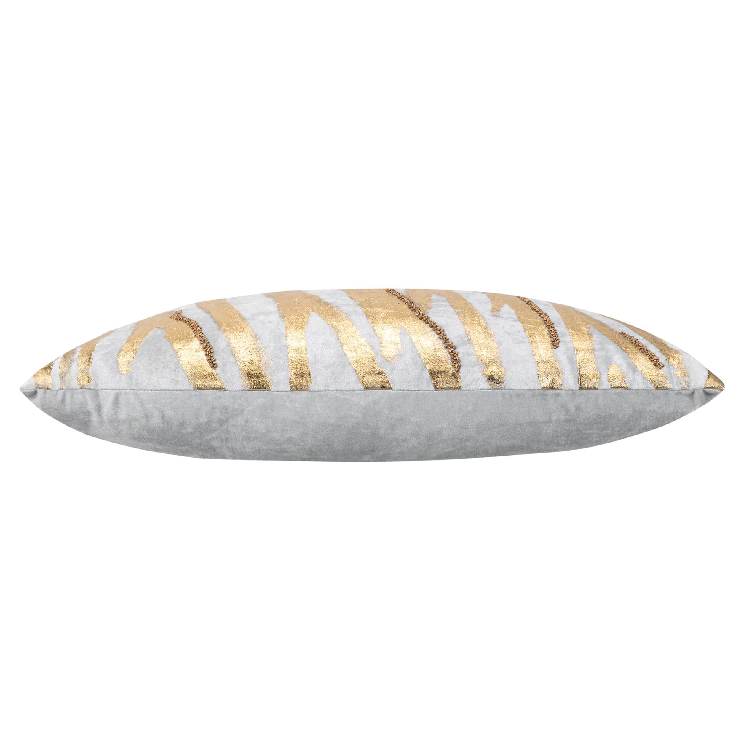 Adele Lumbar Pillow, Gold - Image 2