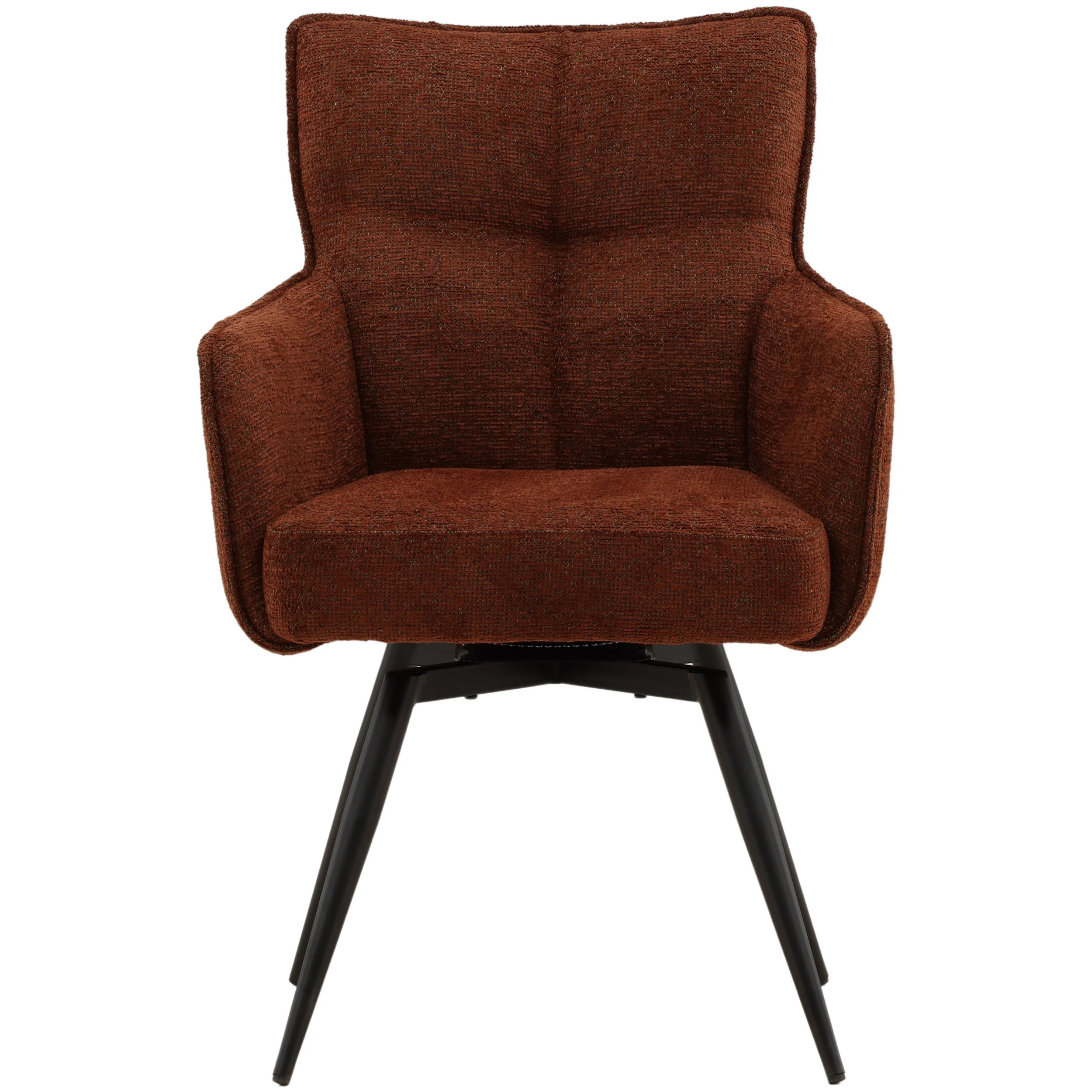Adelise Swivel Chair, Eva Rust - Image 2
