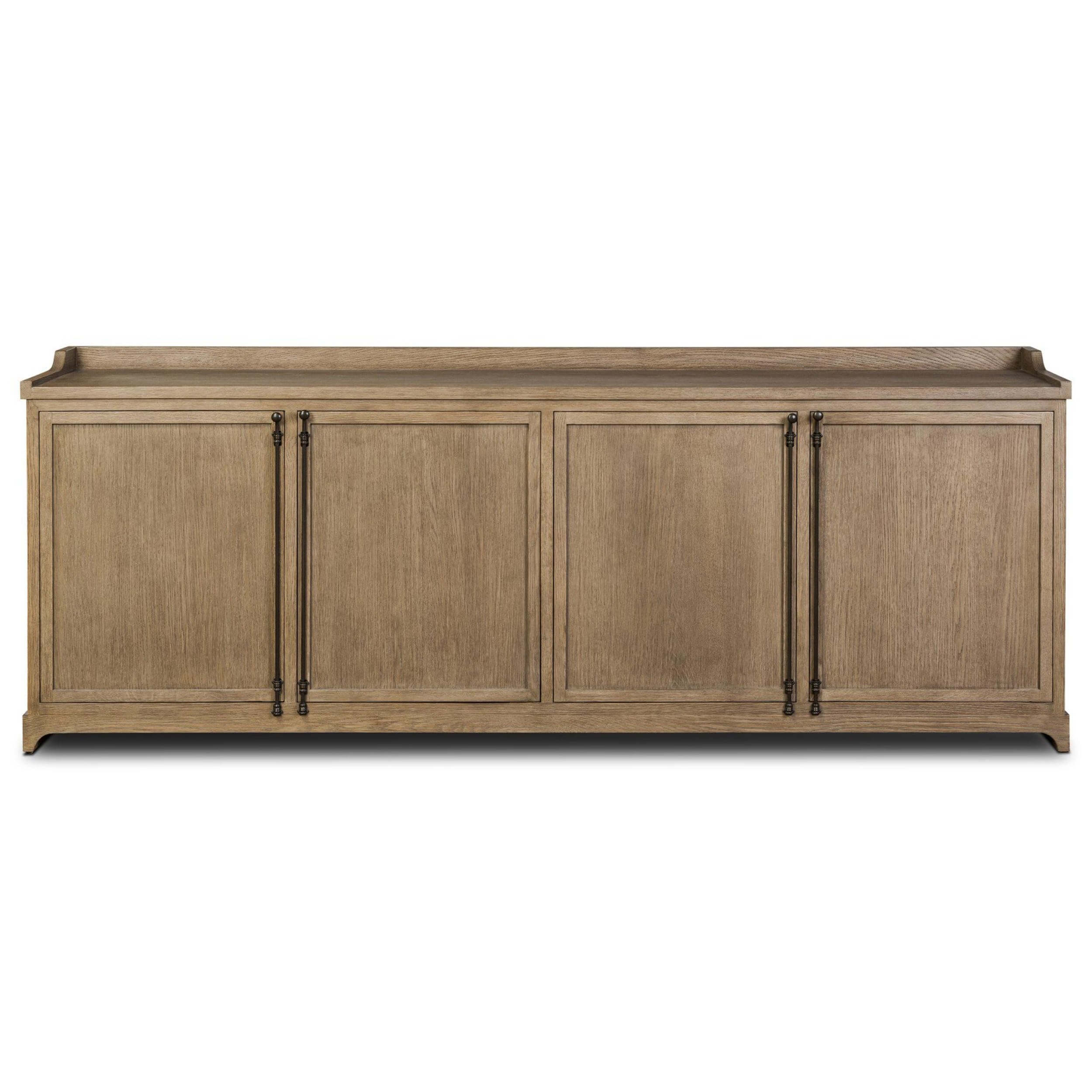 Adley Sideboard, Weathered Washed Oak by Four Hands - Image 2