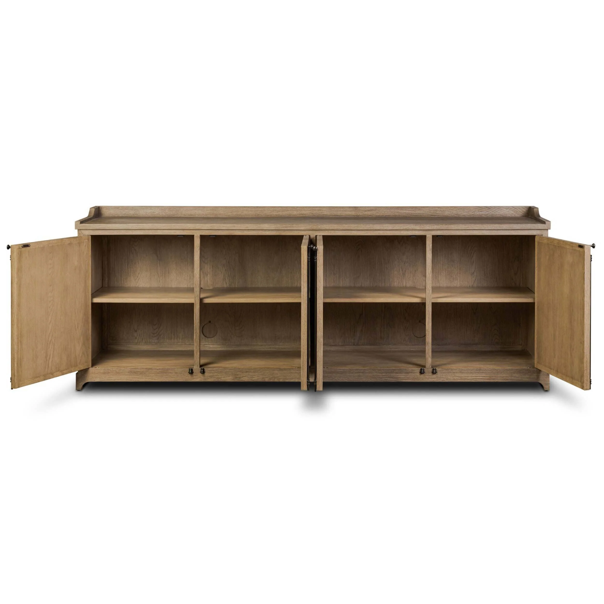 Adley Sideboard, Weathered Washed Oak by Four Hands - Image 5