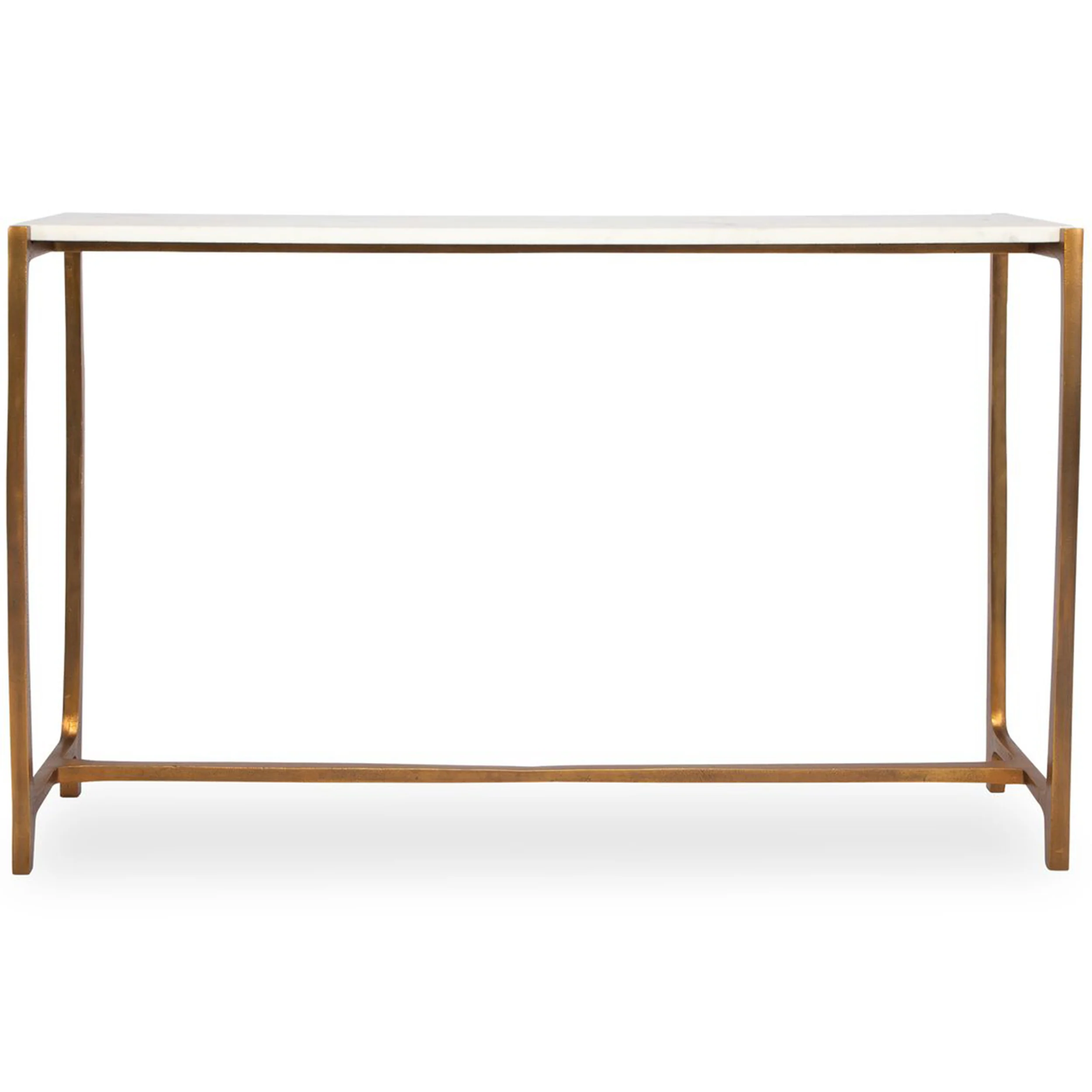 Affinity Console Table, Antique Gold - Image 2