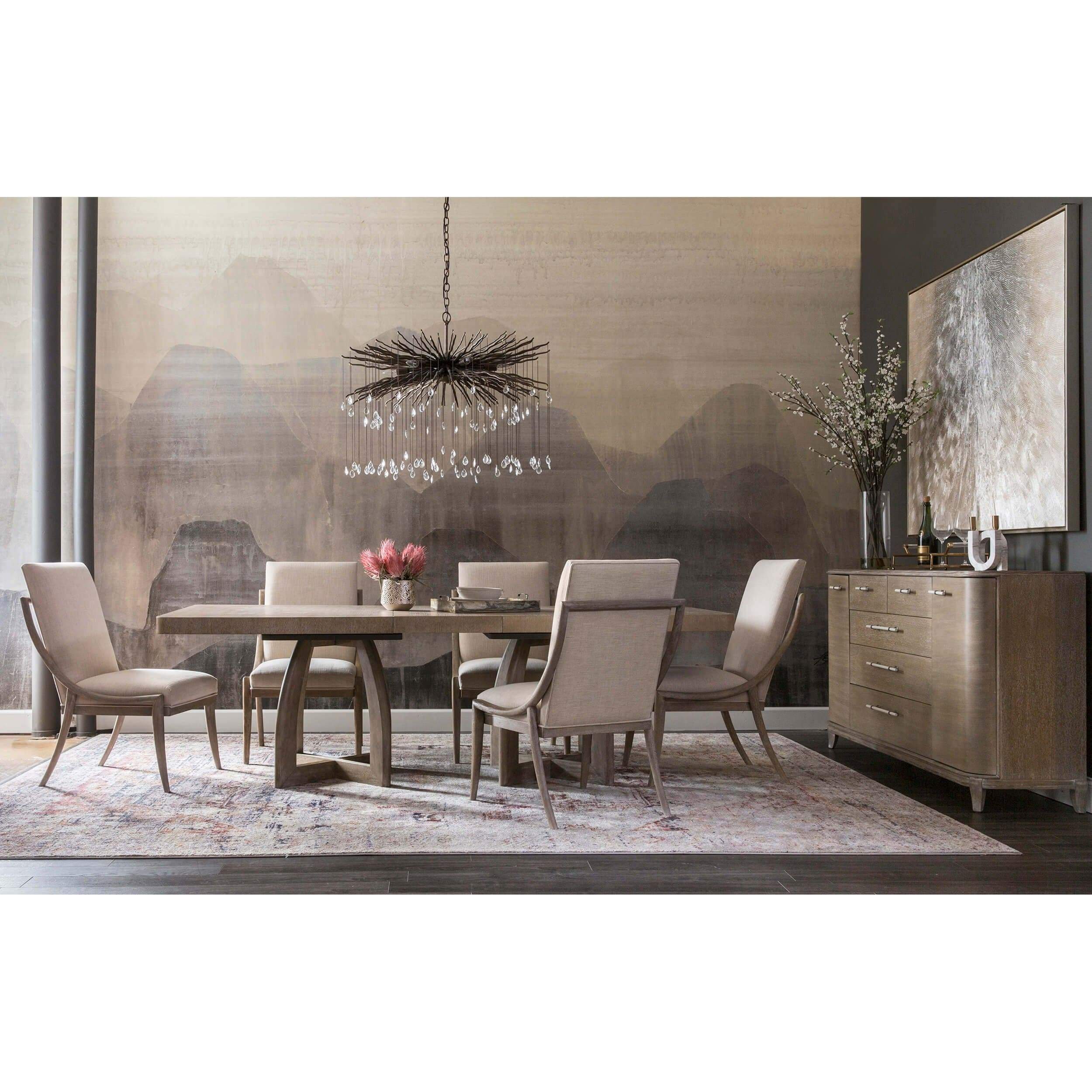 Affinity Rectangular Pedestal Dining Table - Image 5
