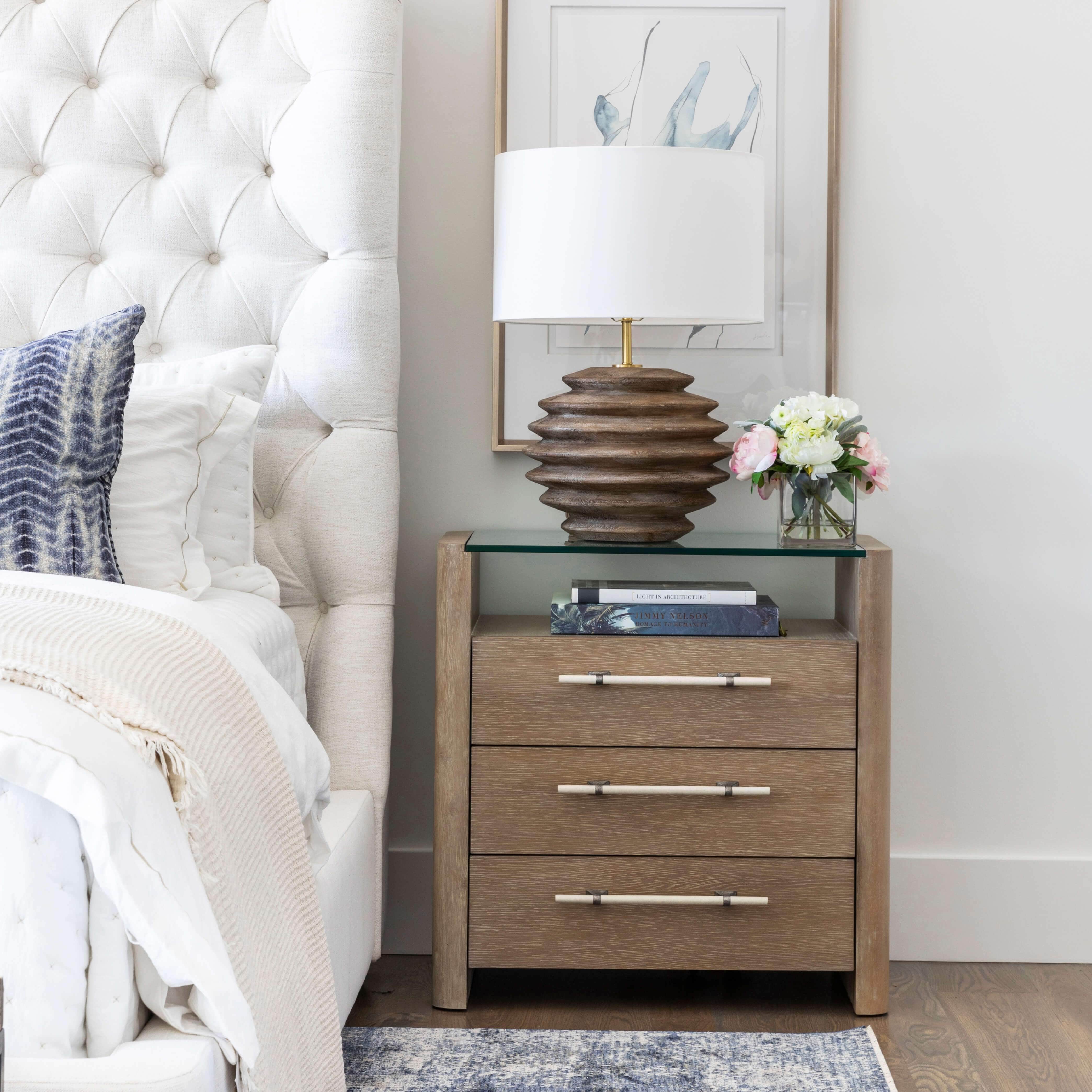 Affinity Three Drawer Nightstand - Image 8