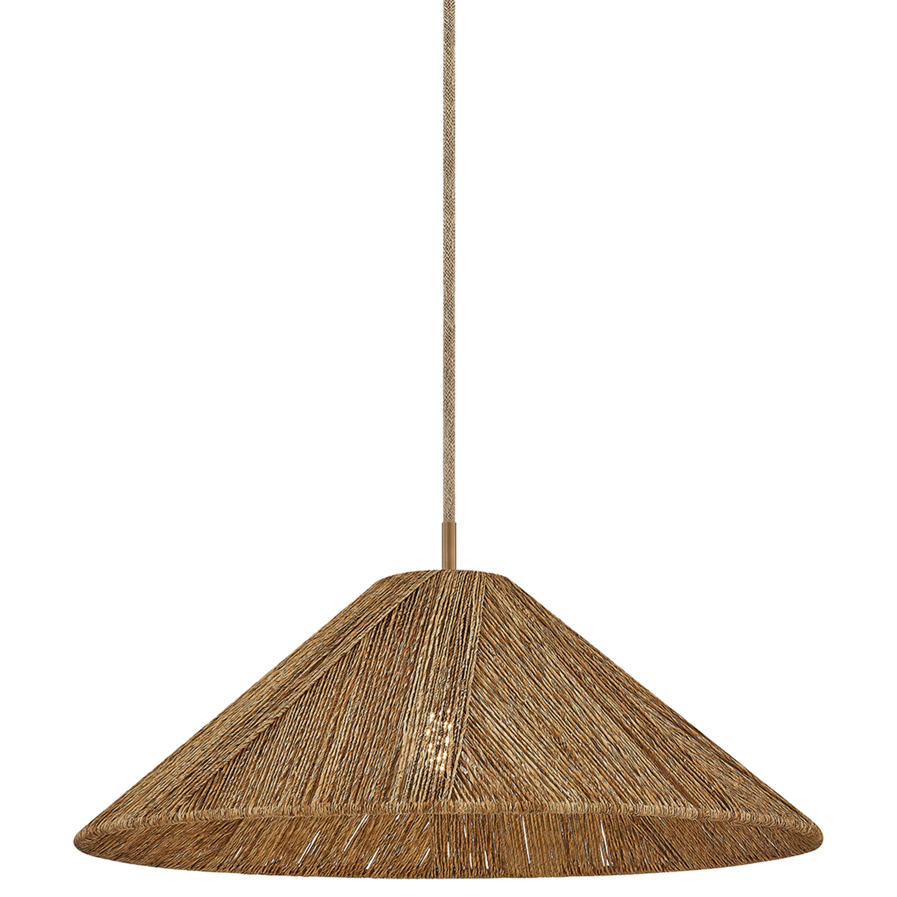 Ahrens Pendant, Patina Brass