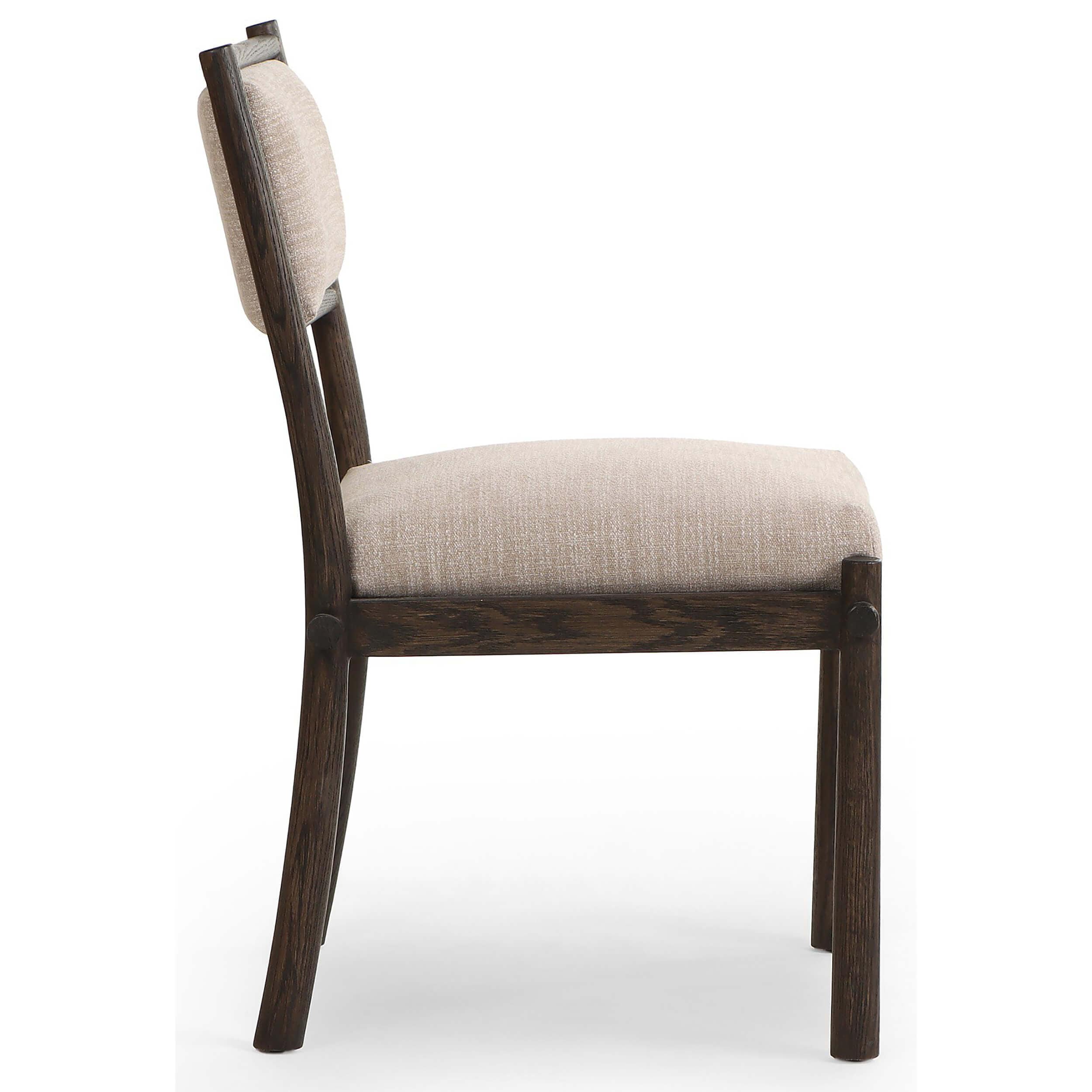Akiro Dining Chair, Laken Stone, Set of 2 - Image 3