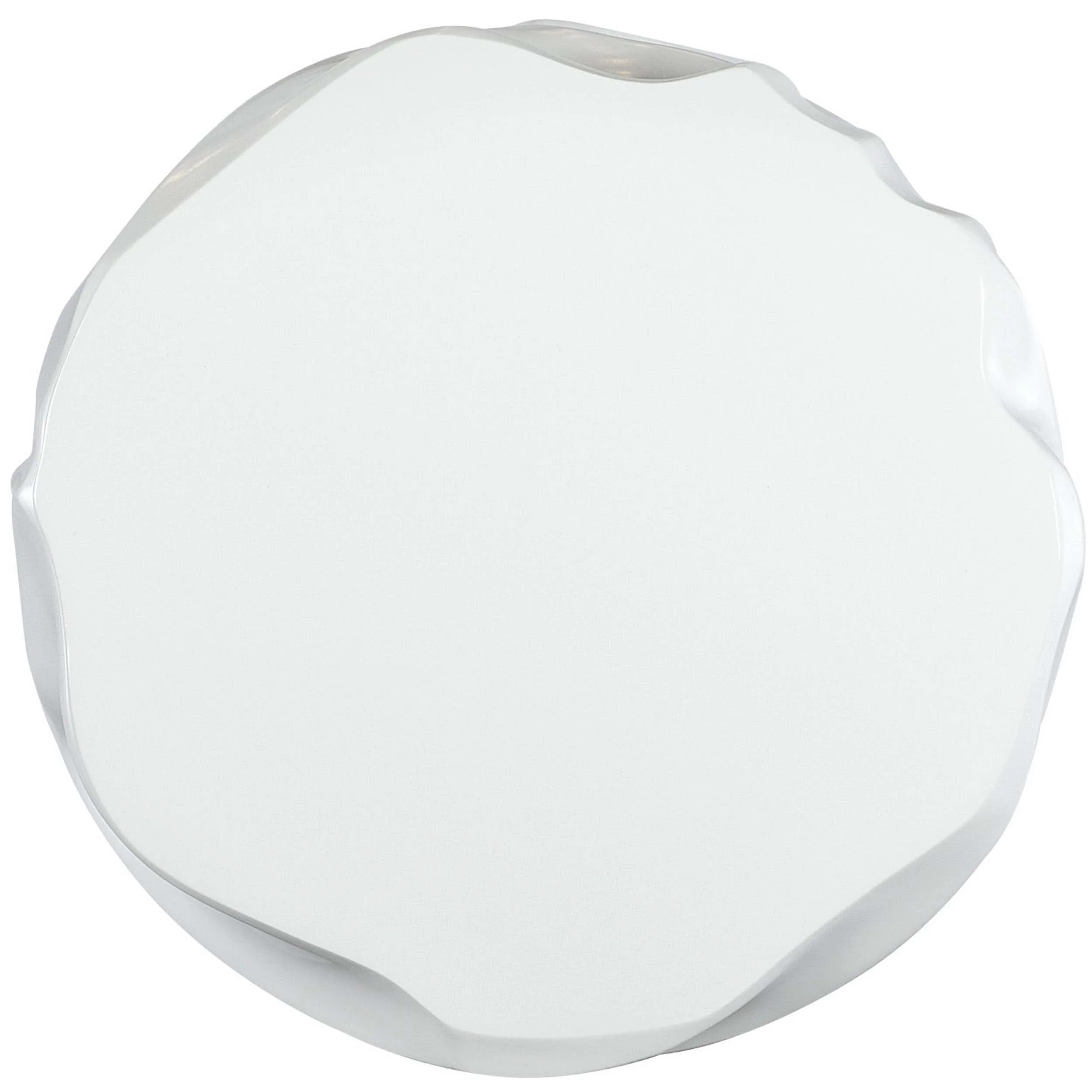 Alabaster End Table, White - Image 2