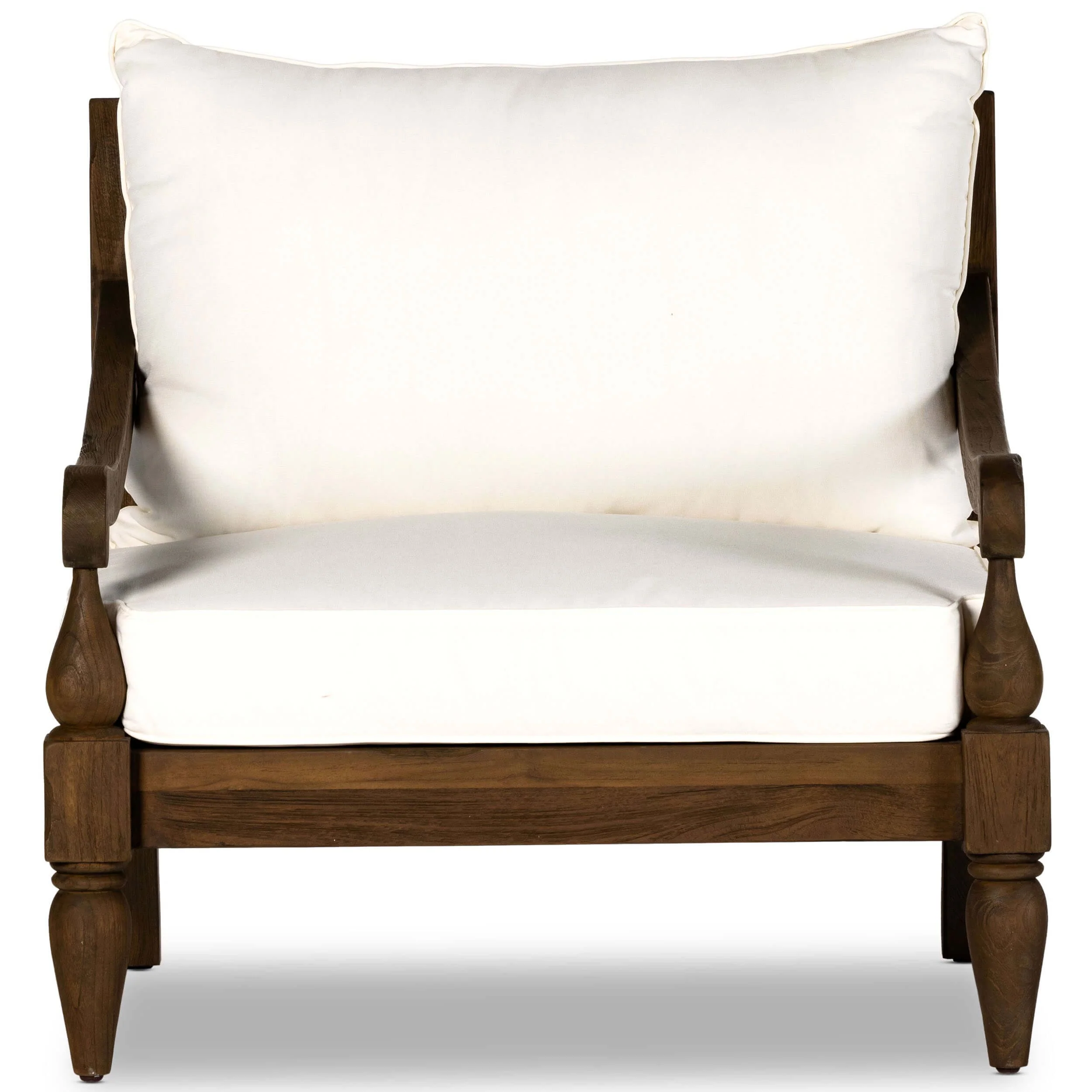 Alameda Outdoor Chair, Heritage Brown by Four Hands - Image 2