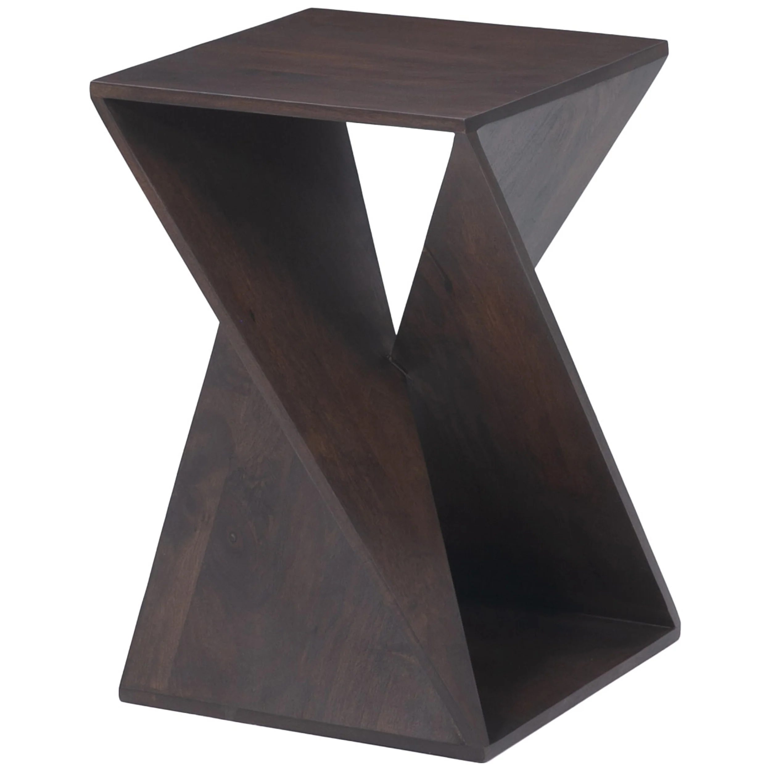 Alba Accent Table, Walnut