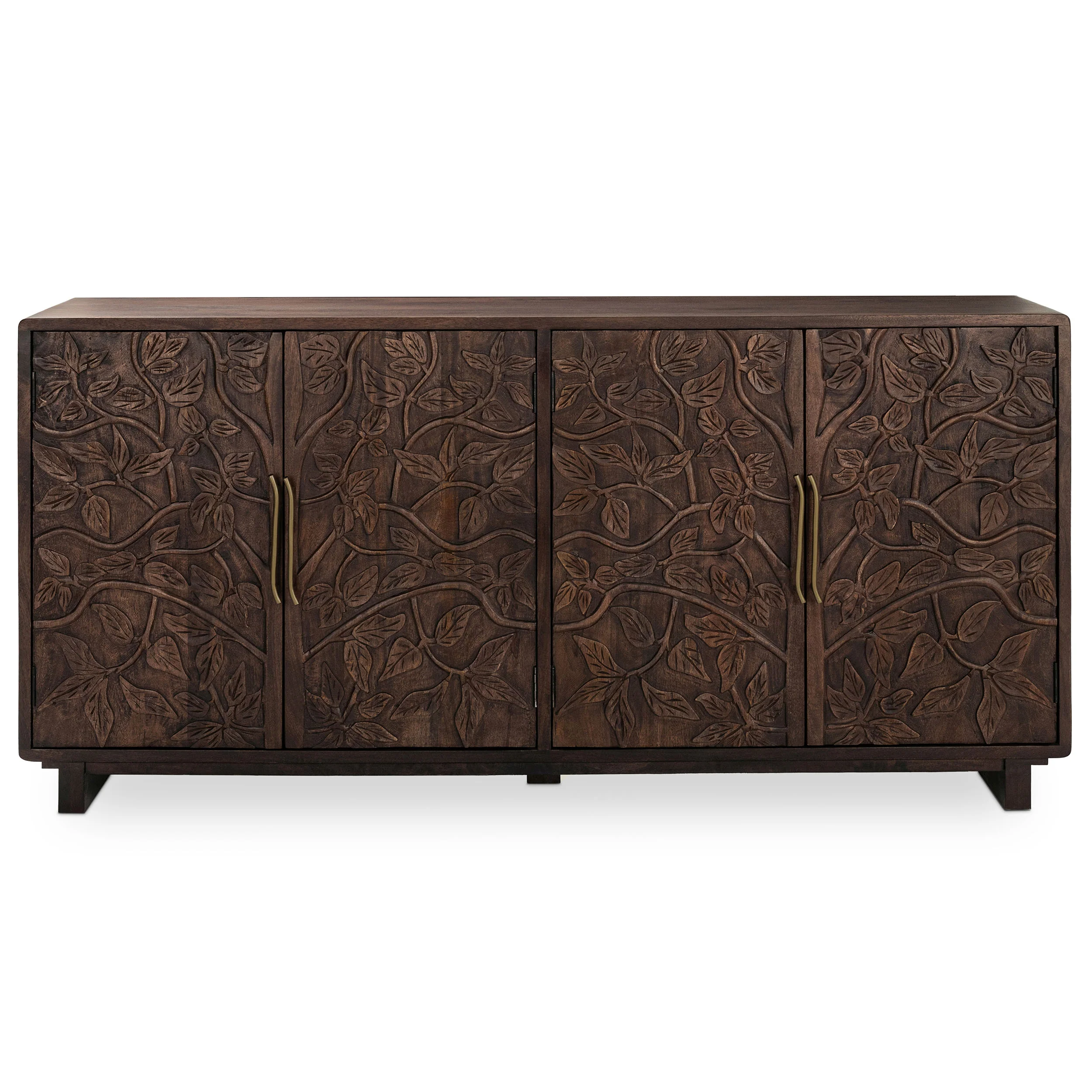 Albero 4 Door Buffet, Kona Brown - Image 2