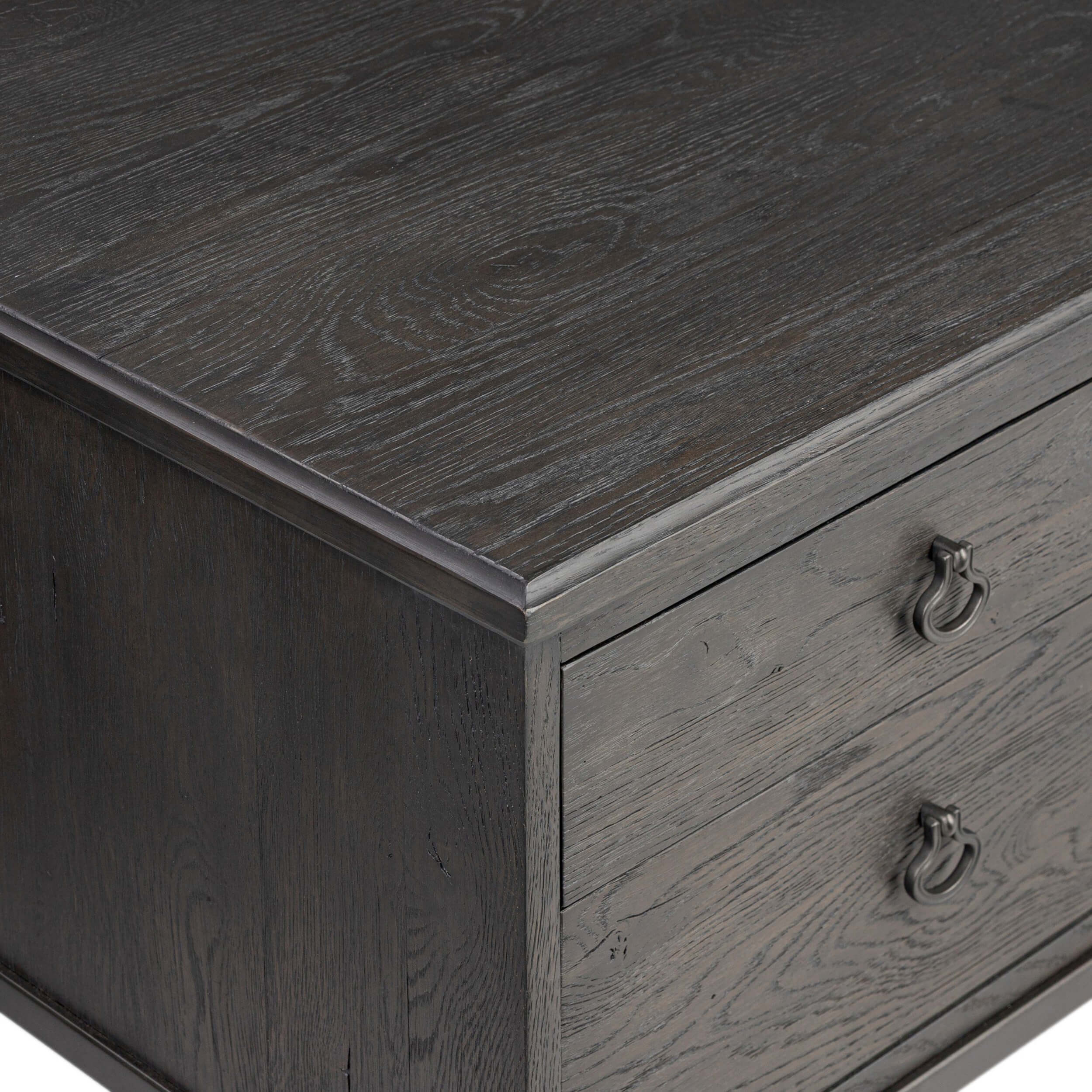 Alden Desk, Worn Black by Four Hands - Image 5