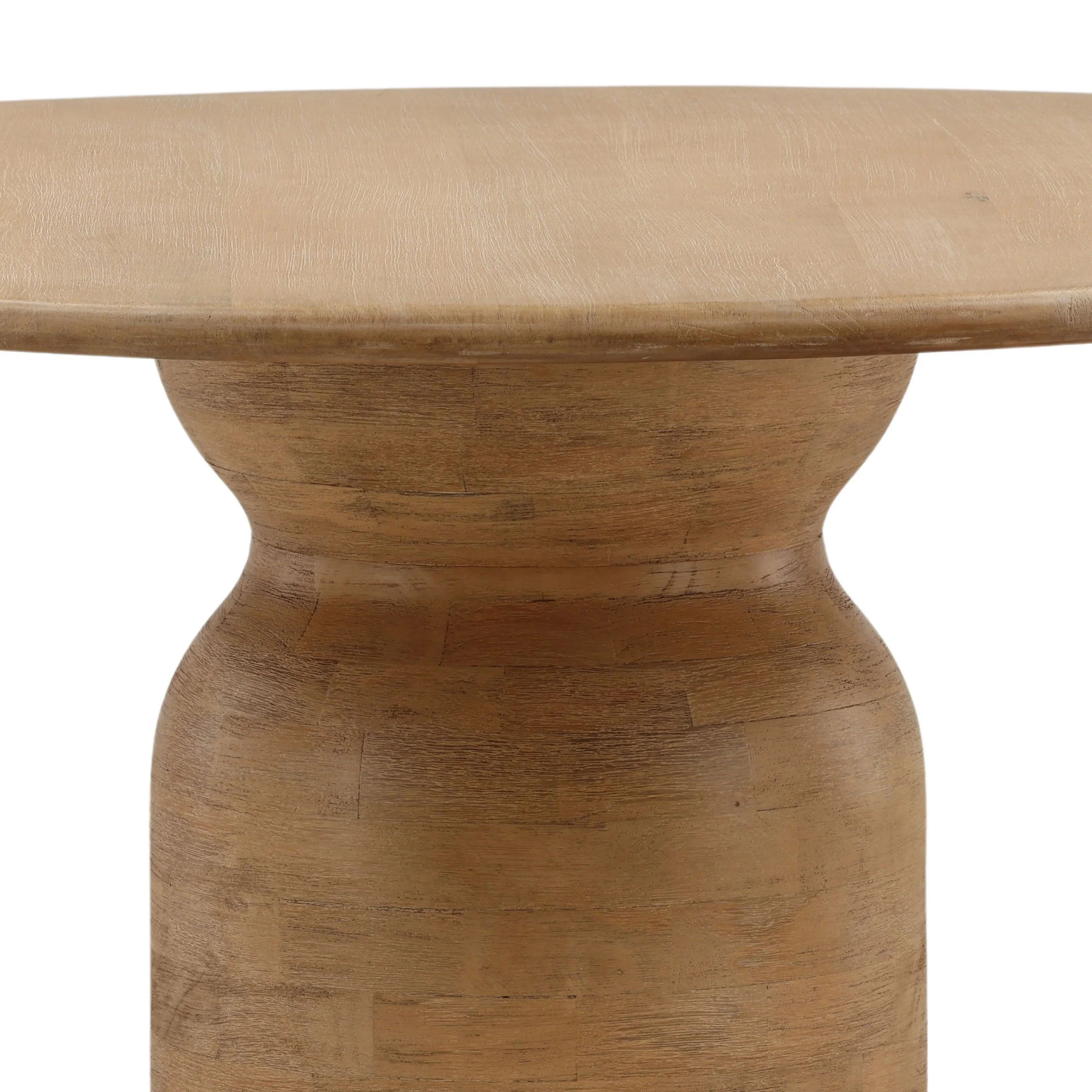 Alegria Round Dining Table, Light Natural - Image 3