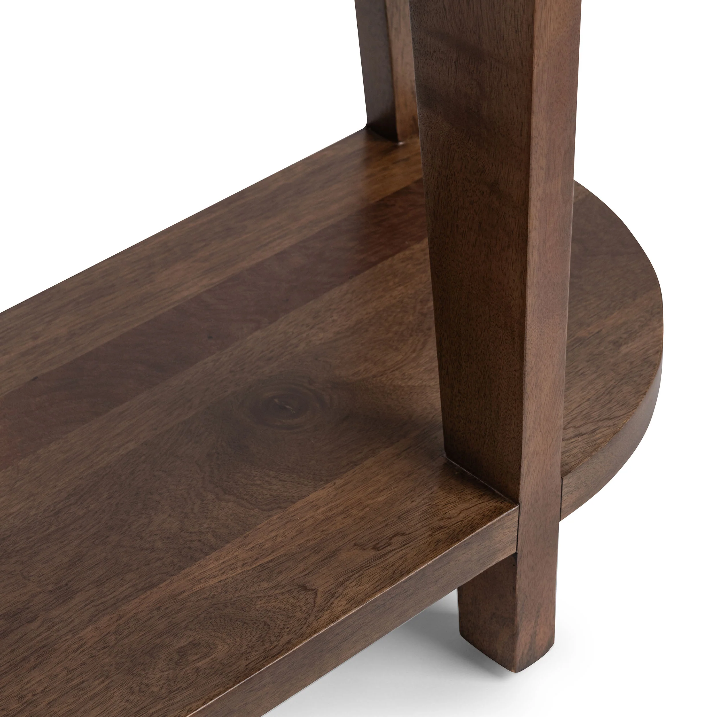 Alenna Console Table, Tundra Brown - Image 5