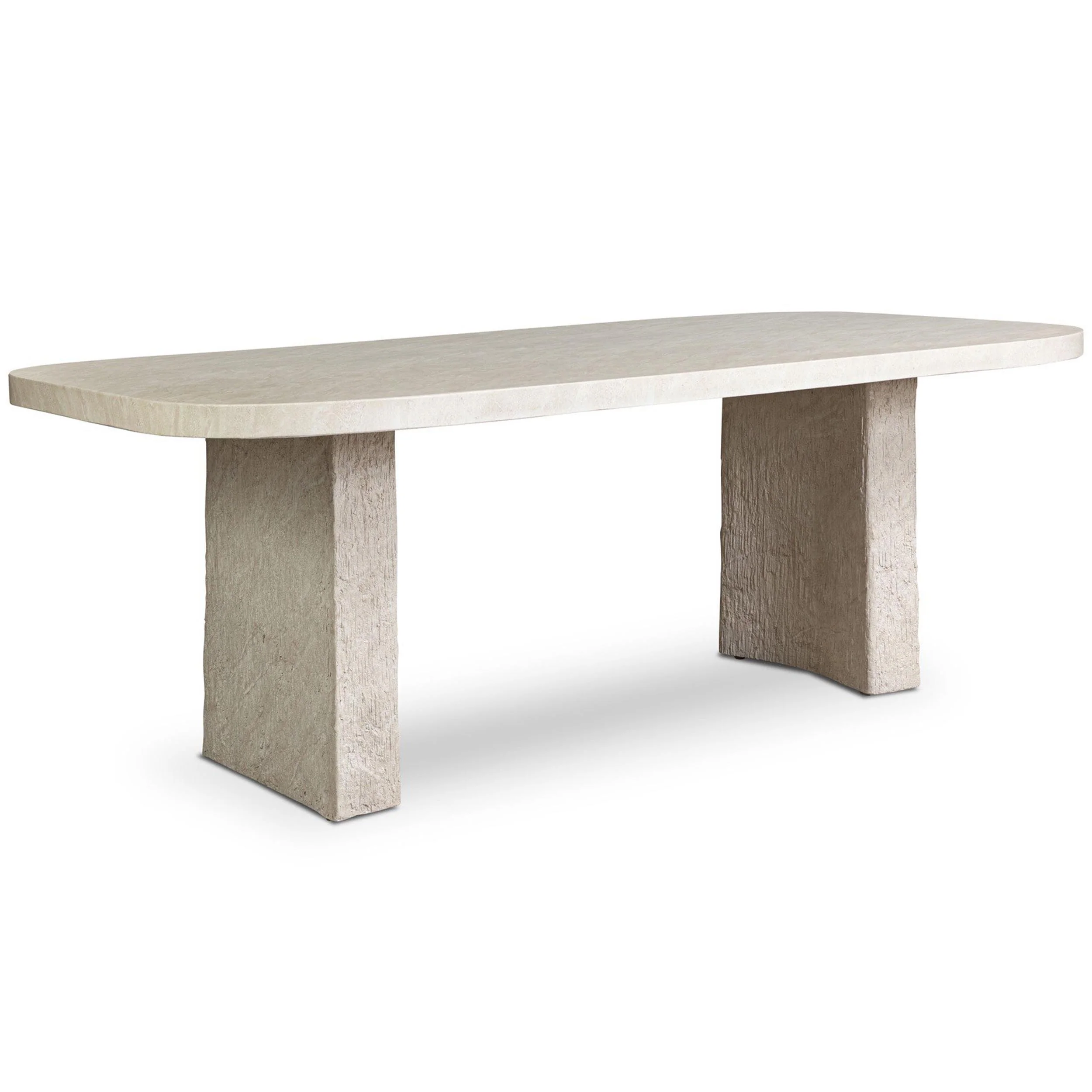 Alessandro Outdoor Dining Table, Cream by Four Hands