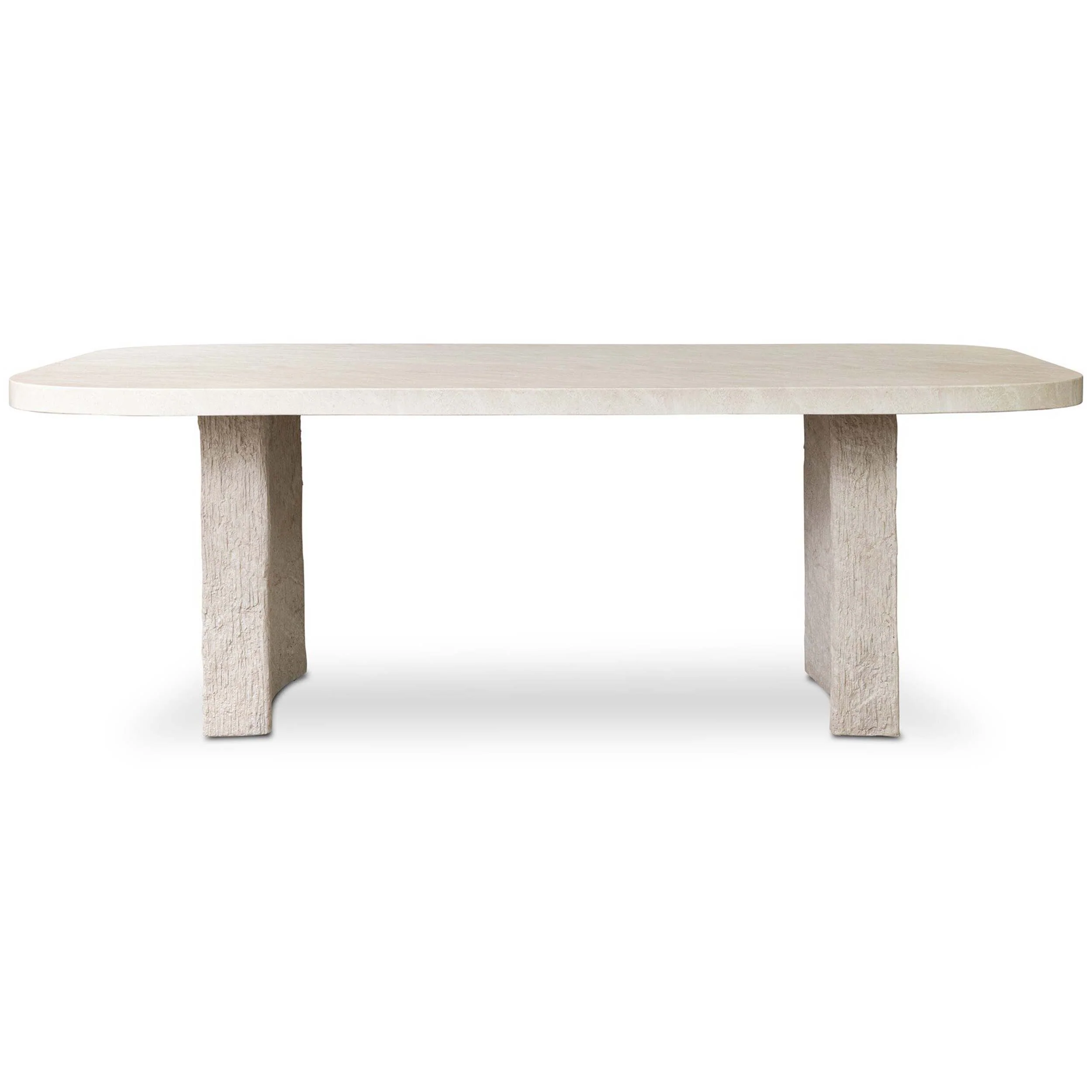 Alessandro Outdoor Dining Table, Cream by Four Hands - Image 2
