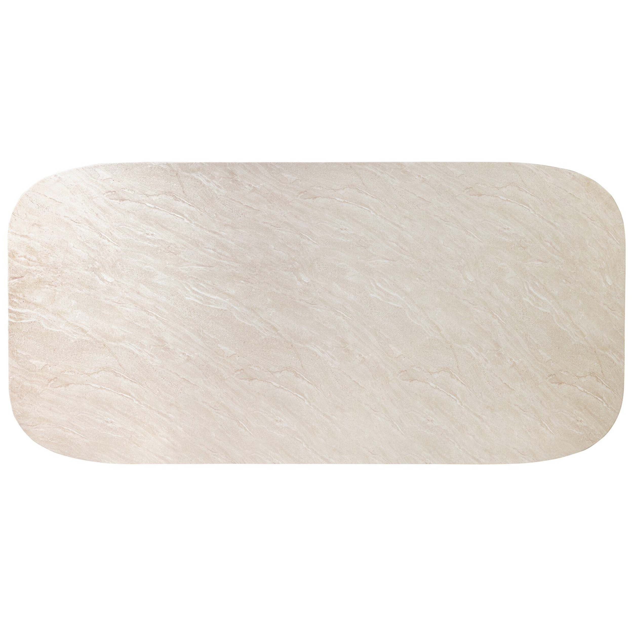 Alessandro Outdoor Dining Table, Cream by Four Hands - Image 4