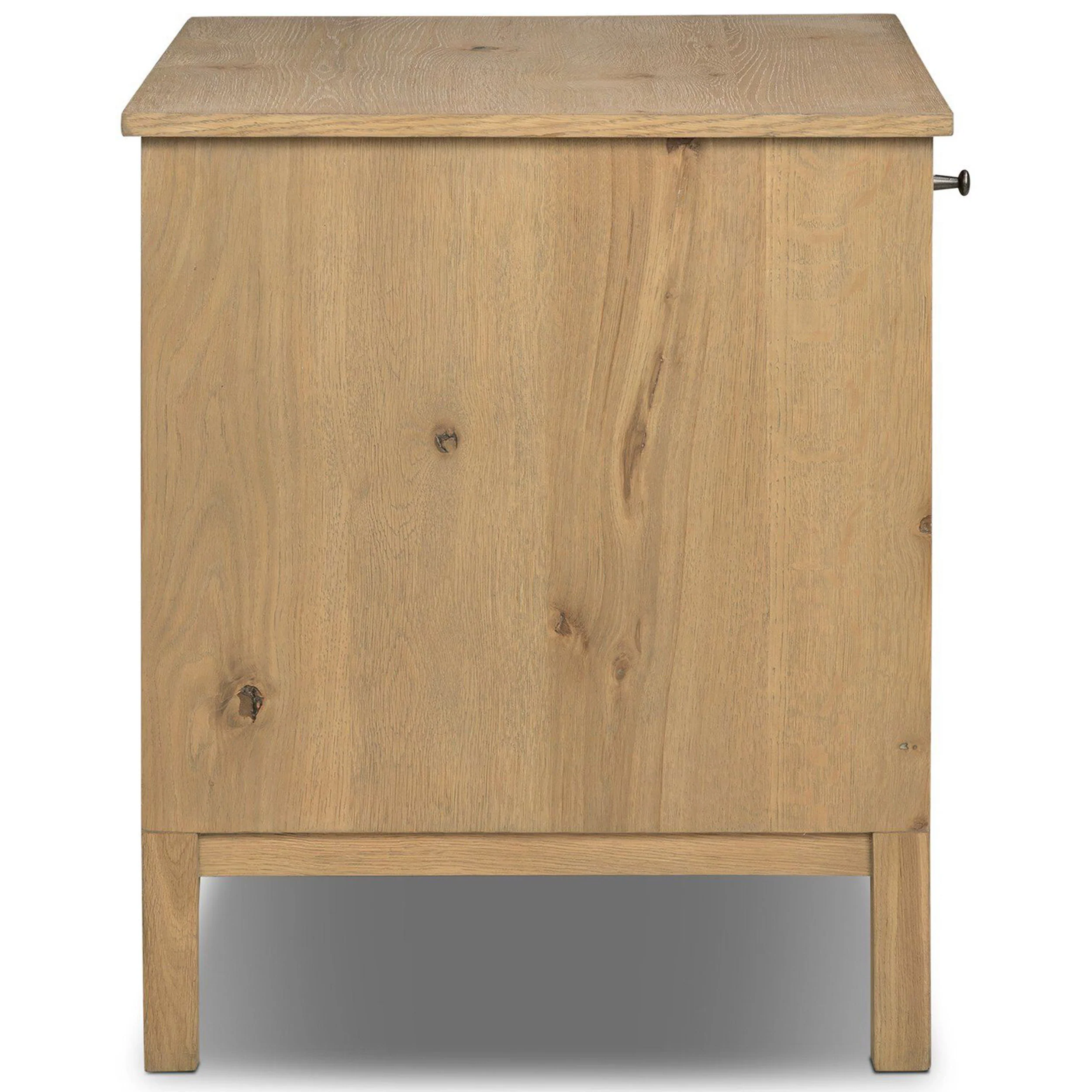 Alessio Nightstand, Aged Natural by Four Hands - Image 3