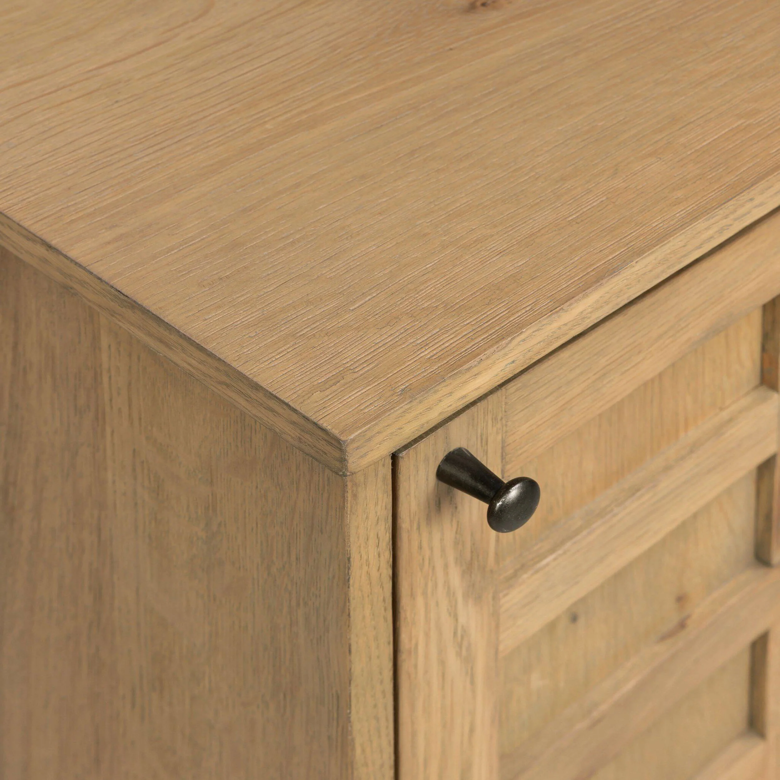 Alessio Nightstand, Aged Natural by Four Hands - Image 6