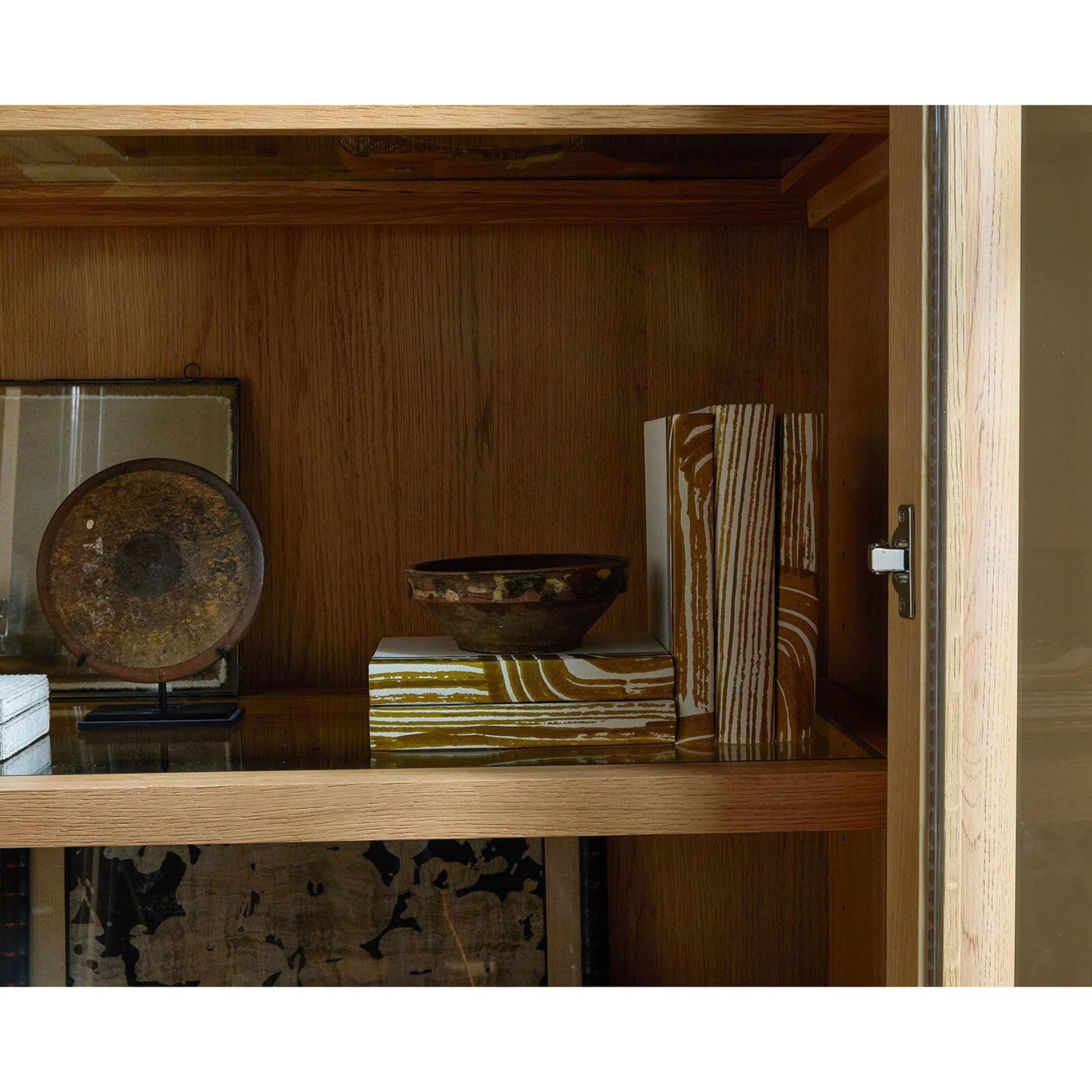 Alexandria Book Stack, Gold - Image 4