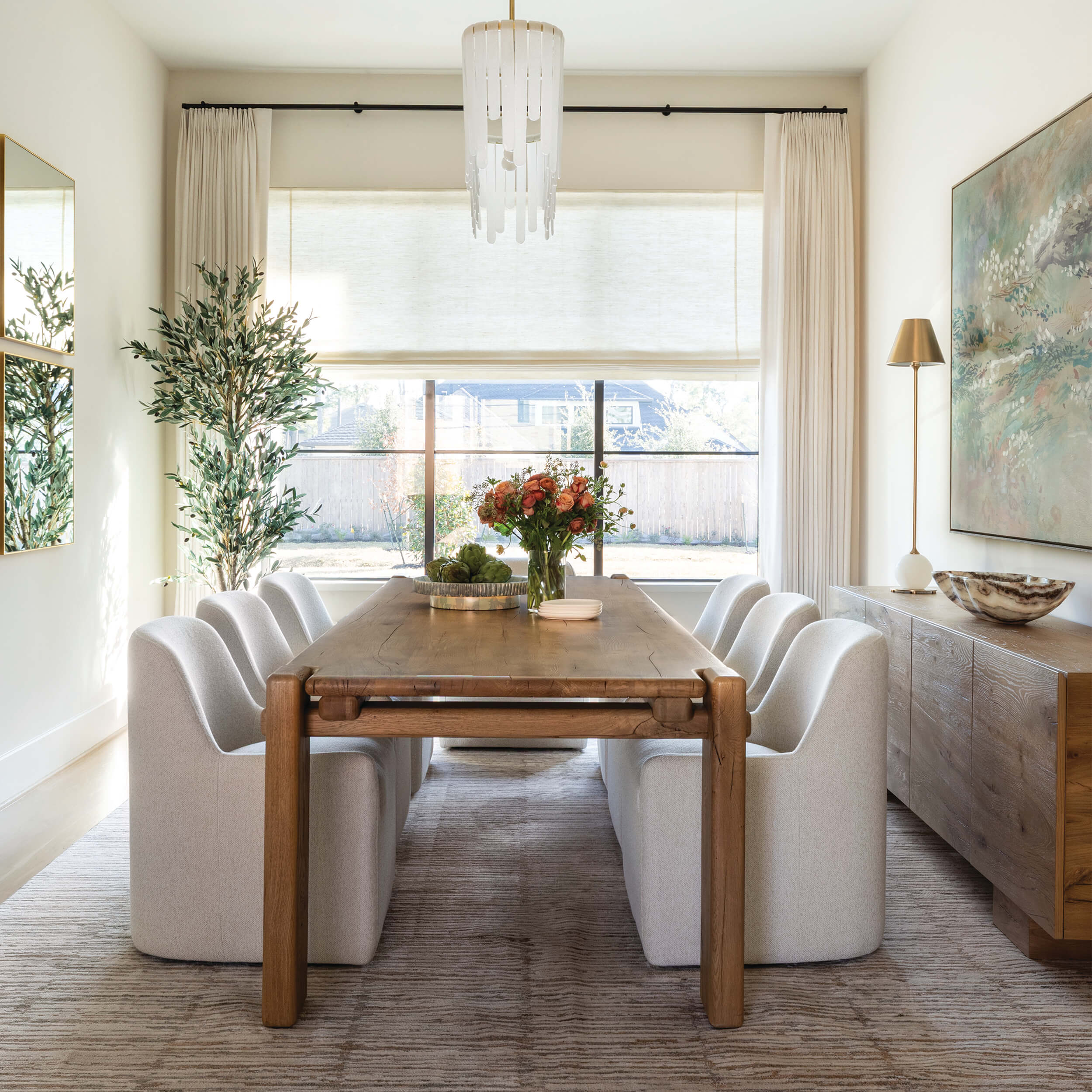 Alexo Square Mirror, Gold - Image 7