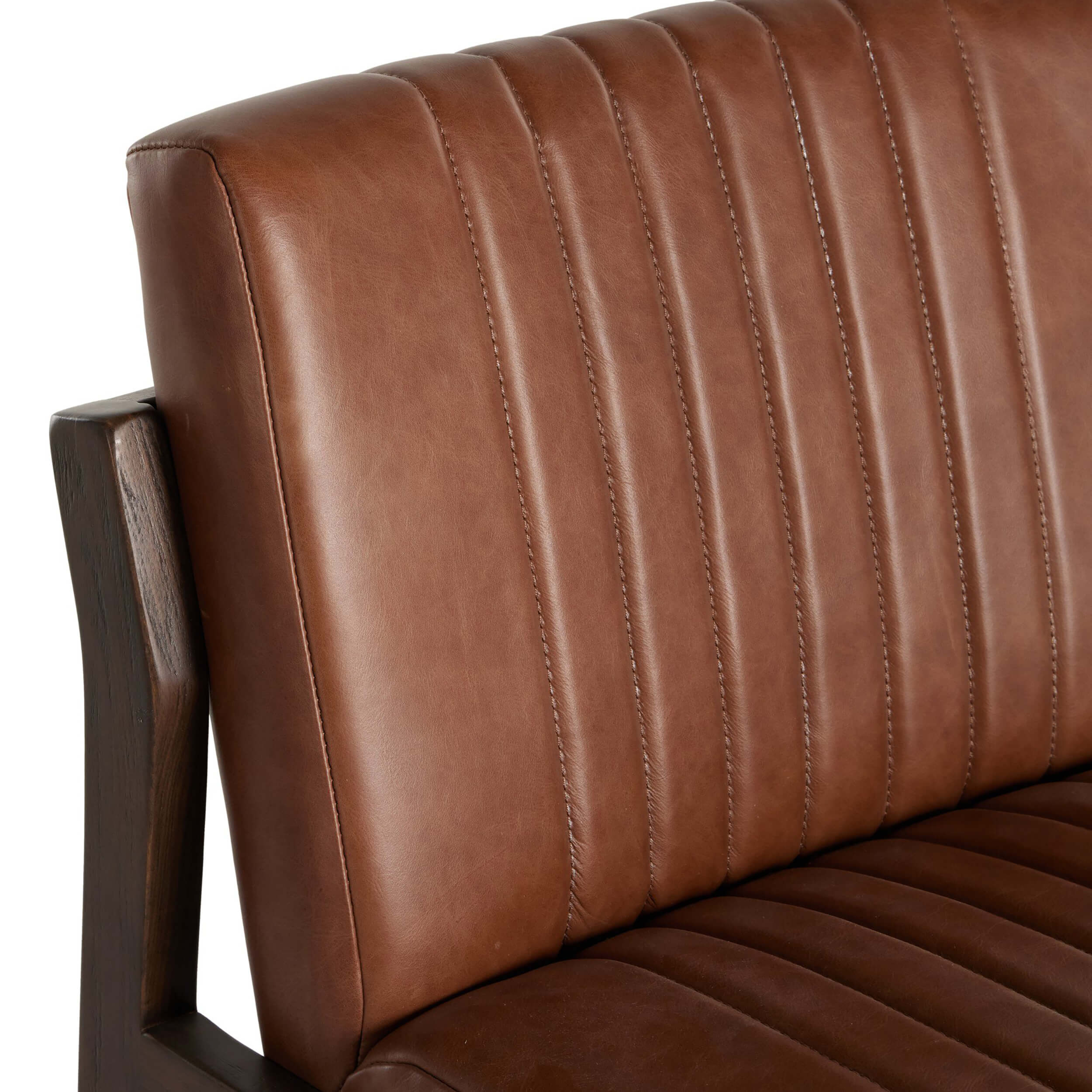 Alice Leather Bar & Counter Stool, Sonoman Chestnut - Image 4