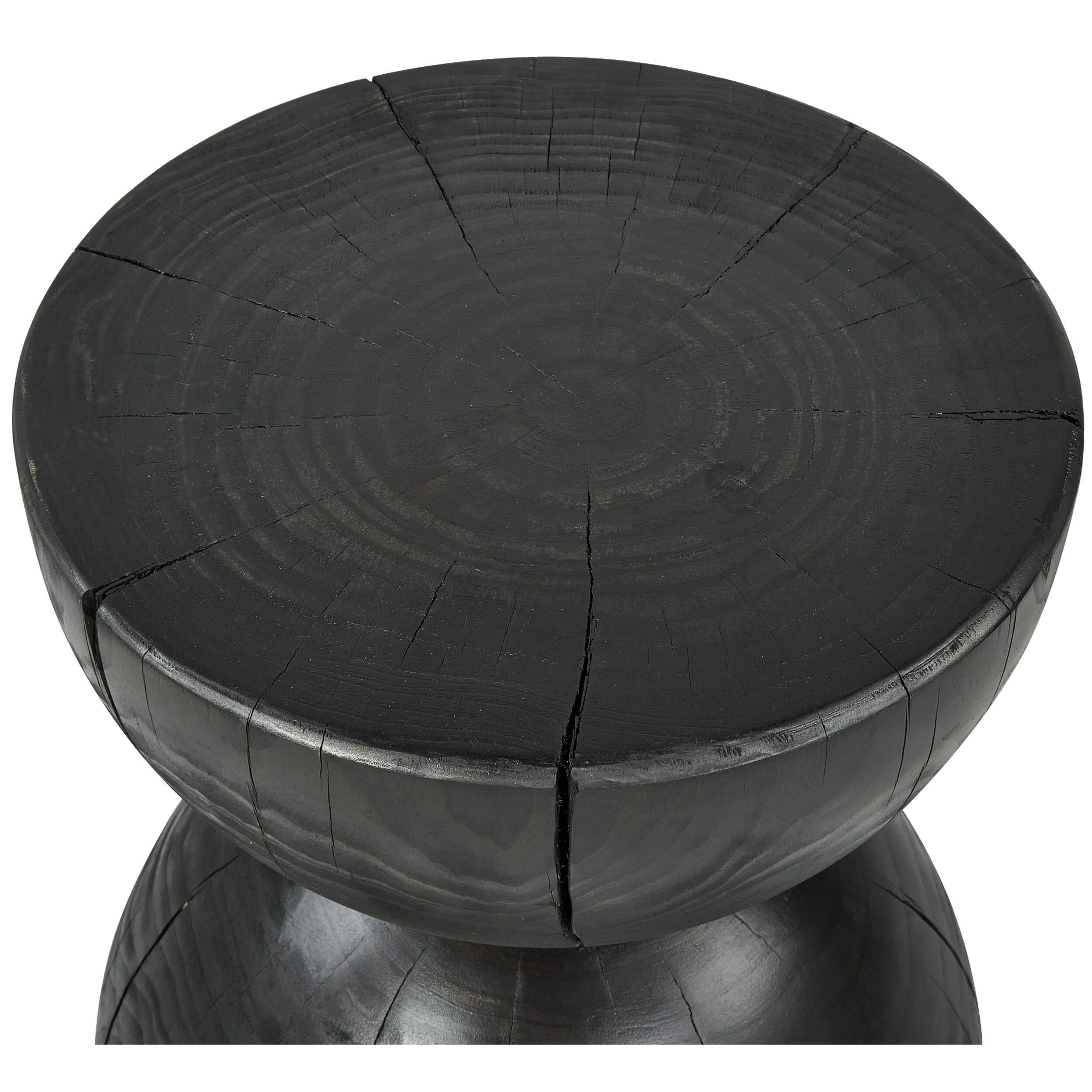 Aliza End Table, Black by Four Hands - Image 3