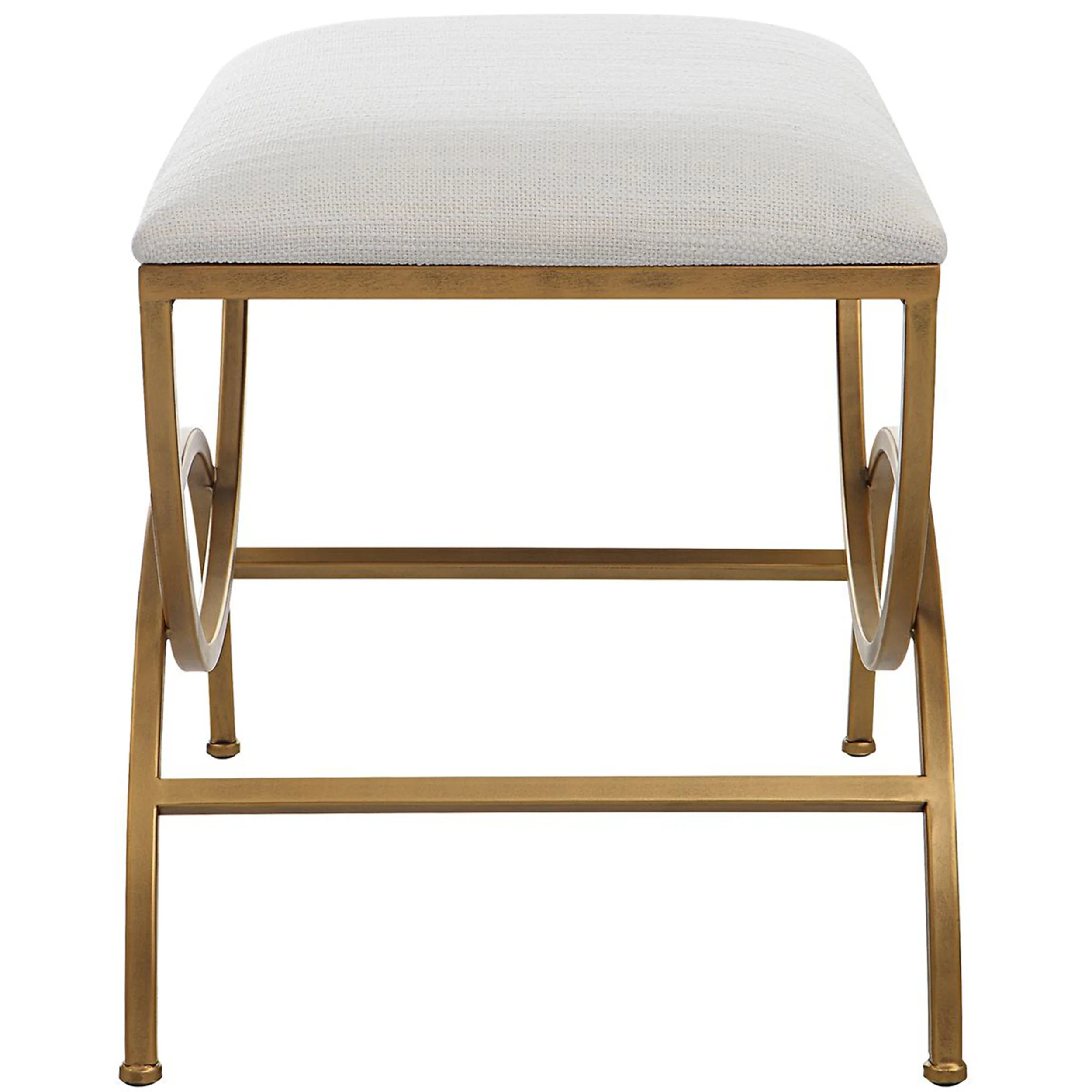 Alok Accent Stool, Off-White - Image 3