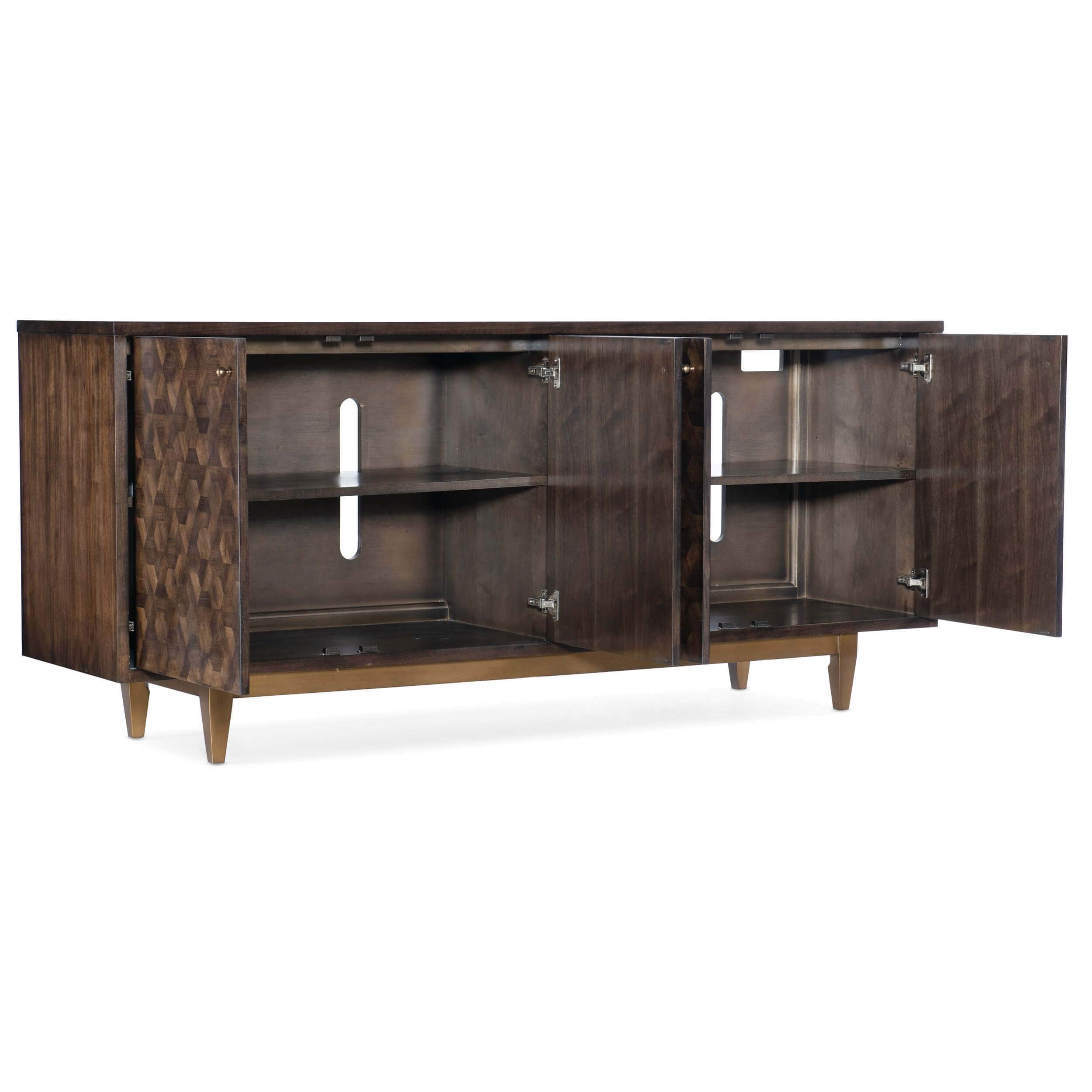 Alpine 4 Door Credenza - Image 3