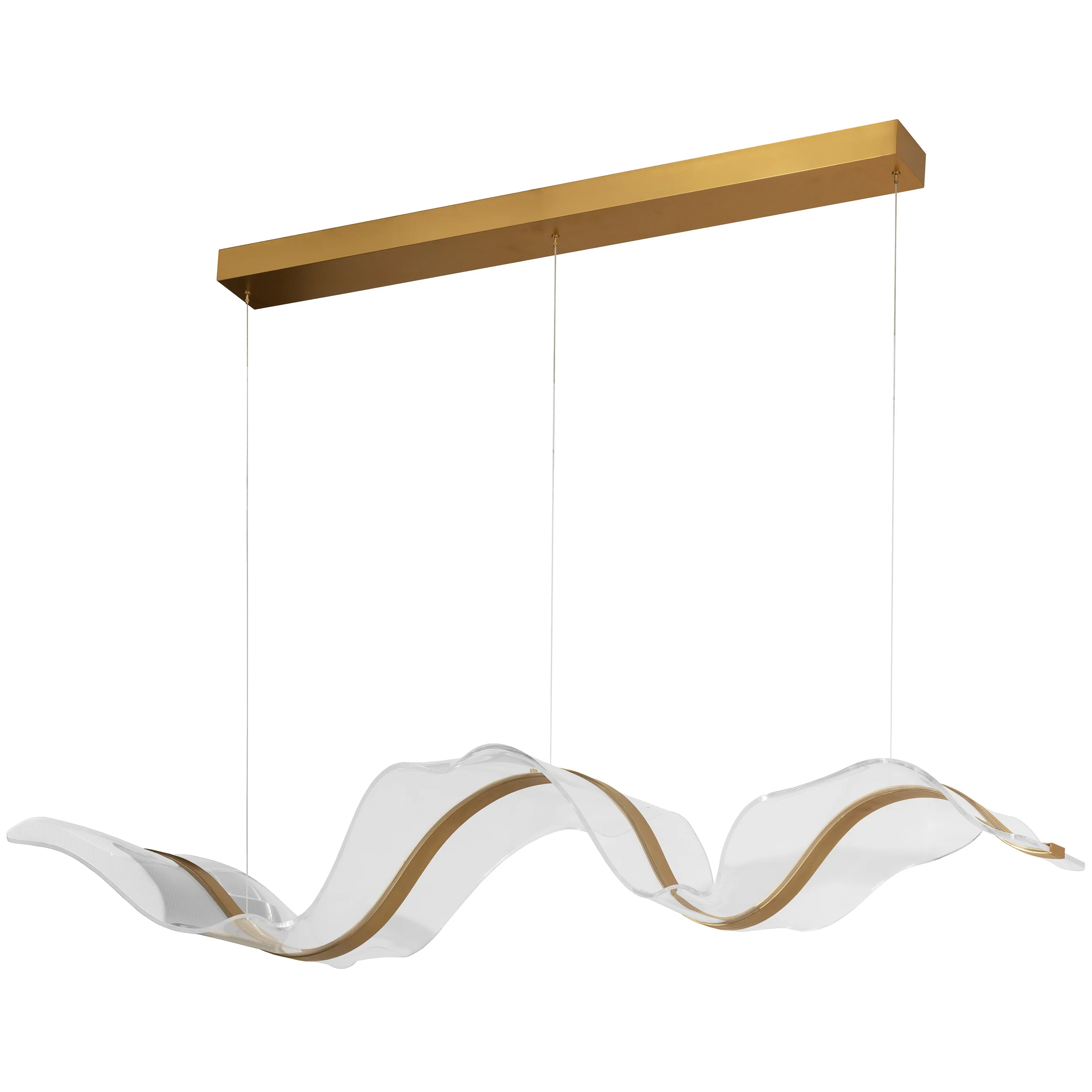 Alun Chandelier, Gold