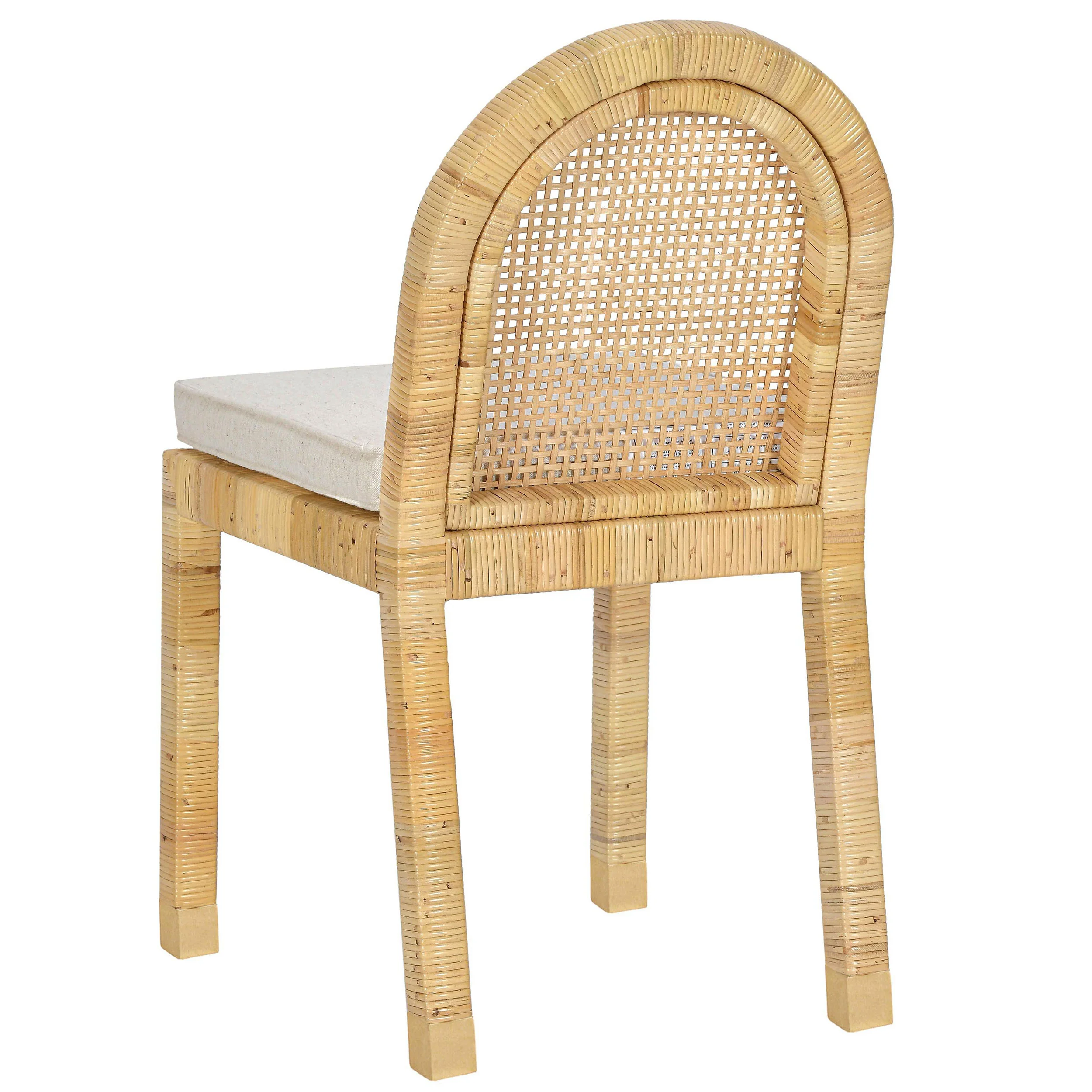 Amara Arched Dining Chair, Cream - Image 3