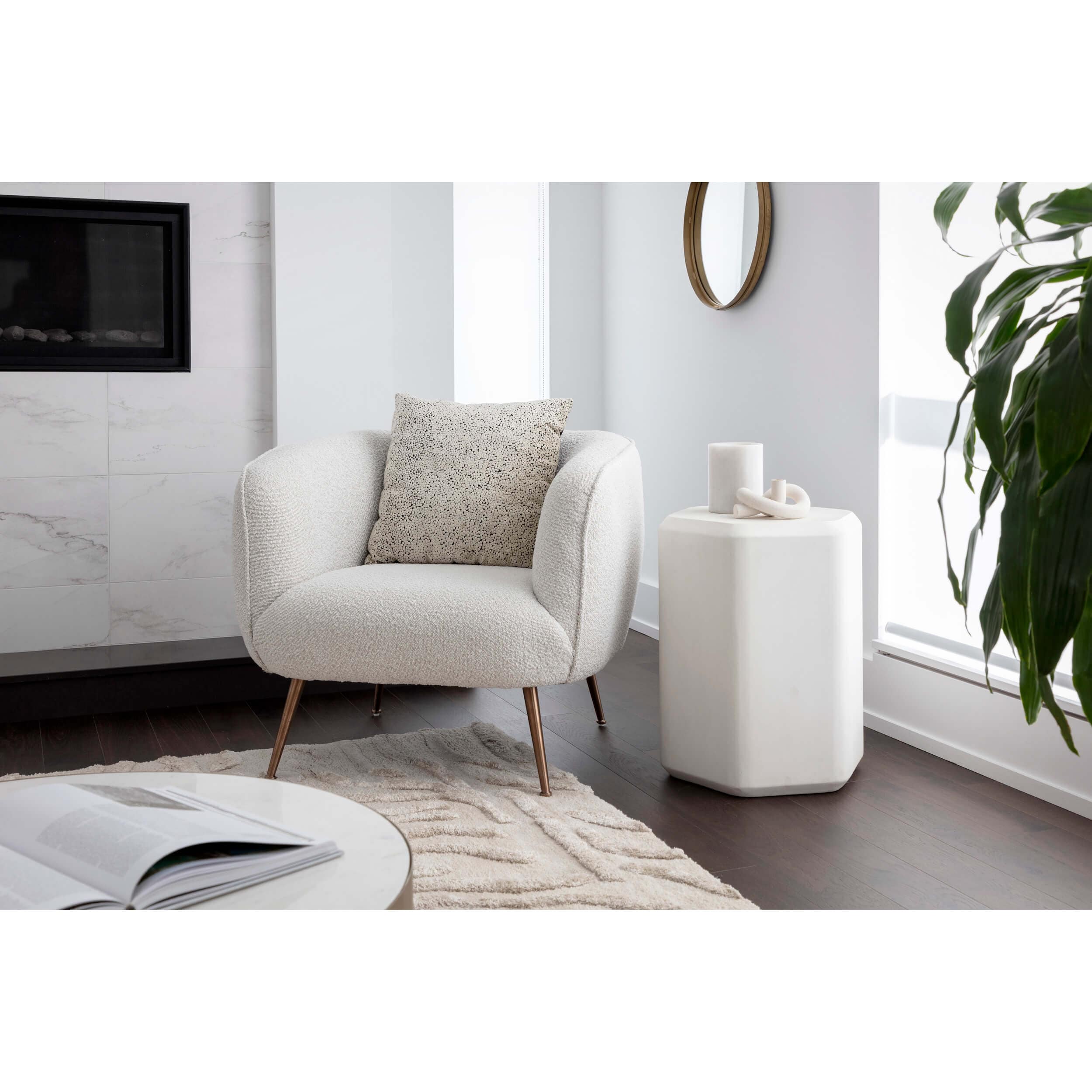 Amara Chair, Copenhagen White - Image 6