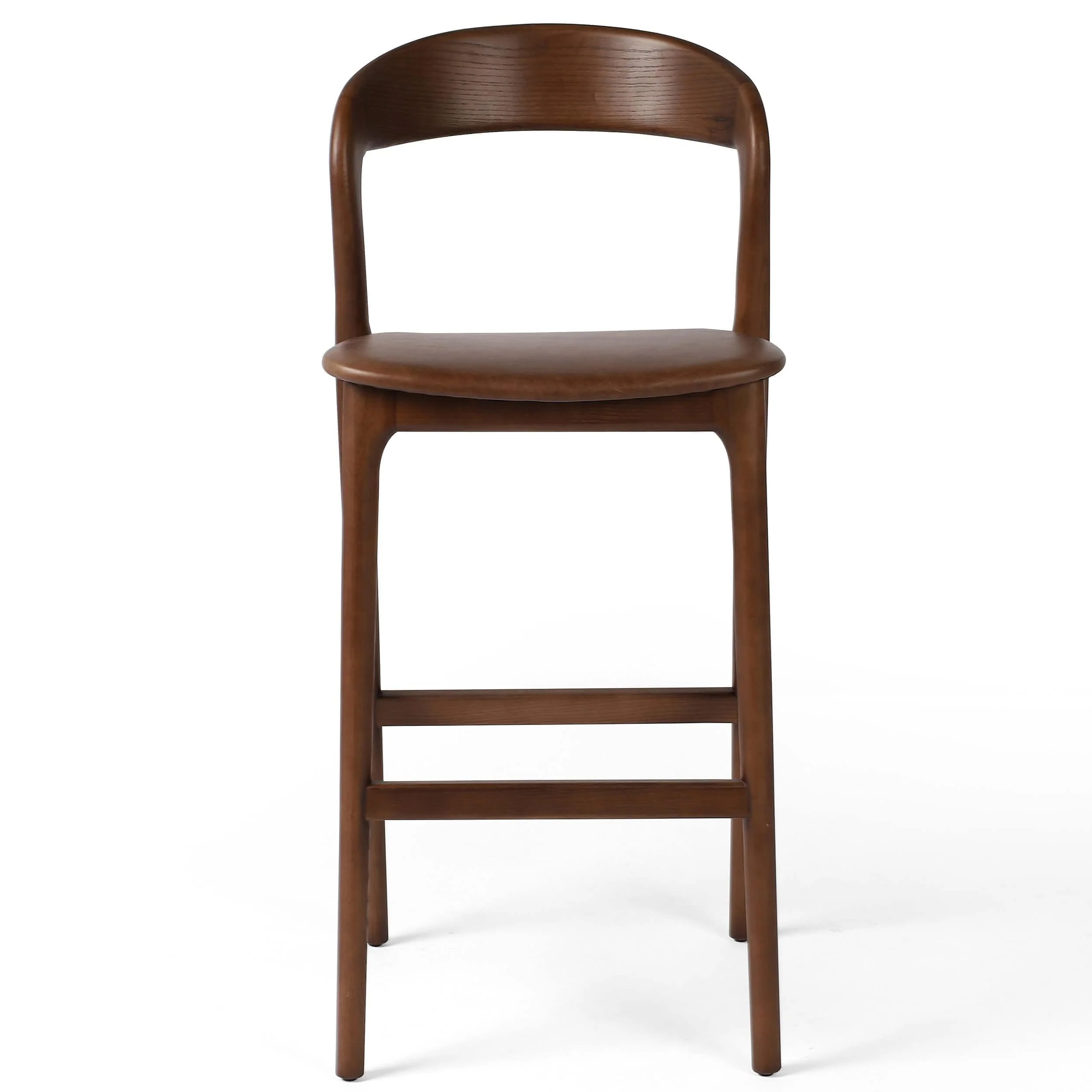 Amare Leather Counter Stool, Sonoma Coco - Image 2