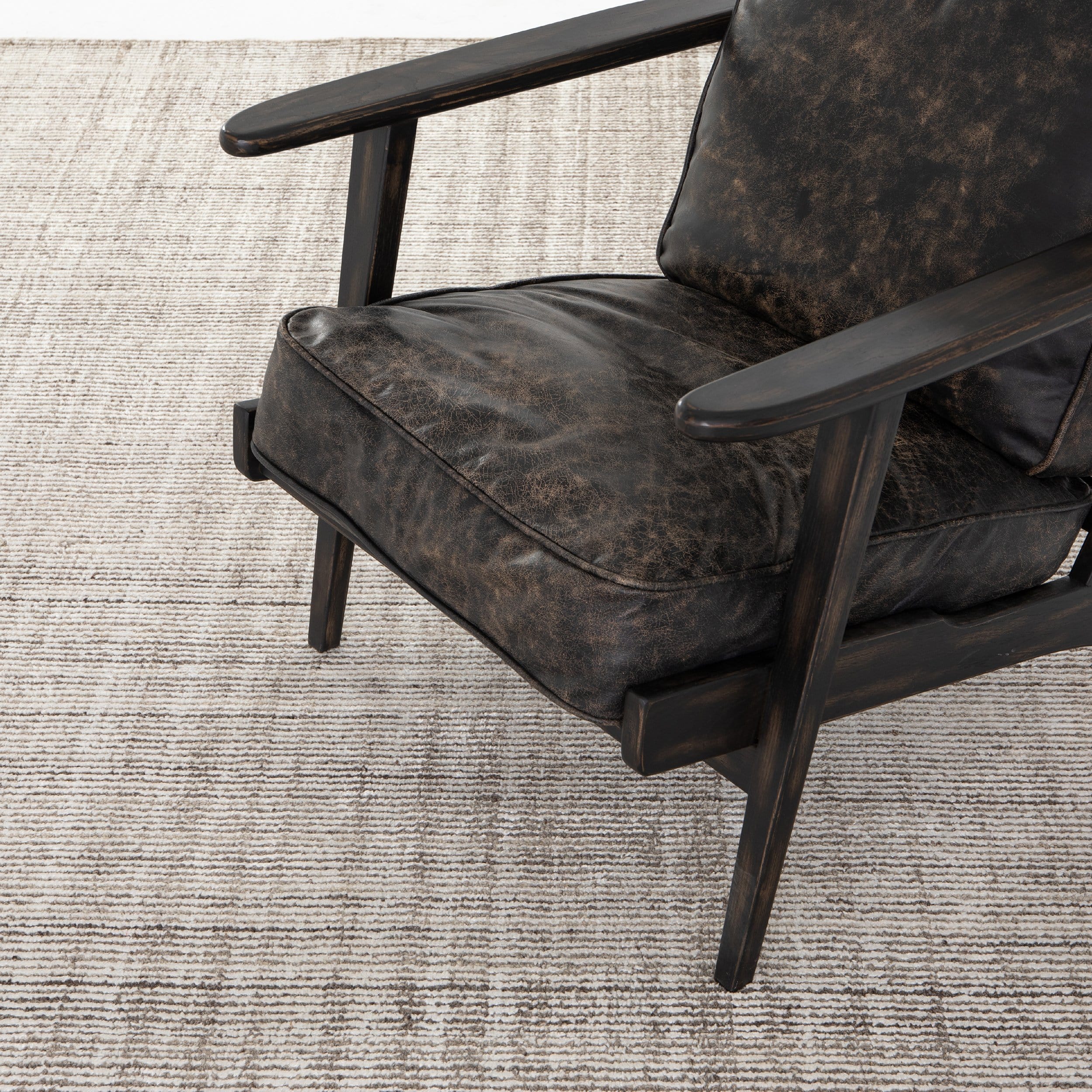 Amaud Rug, Brown/Cream by Four Hands - Image 3