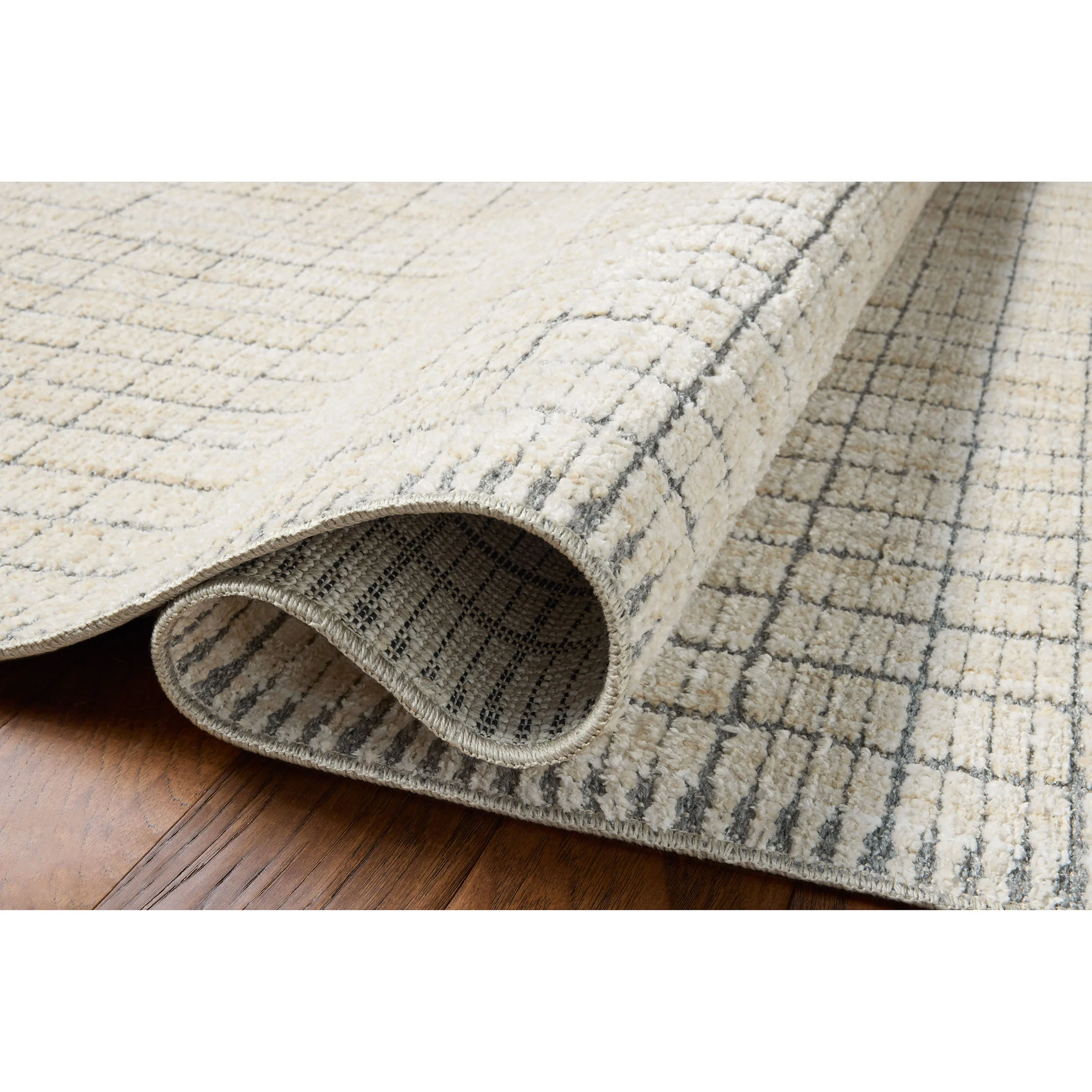 Amber Lewis × Loloi Rug Bexley BEX-04, Slate/Natural - Image 3