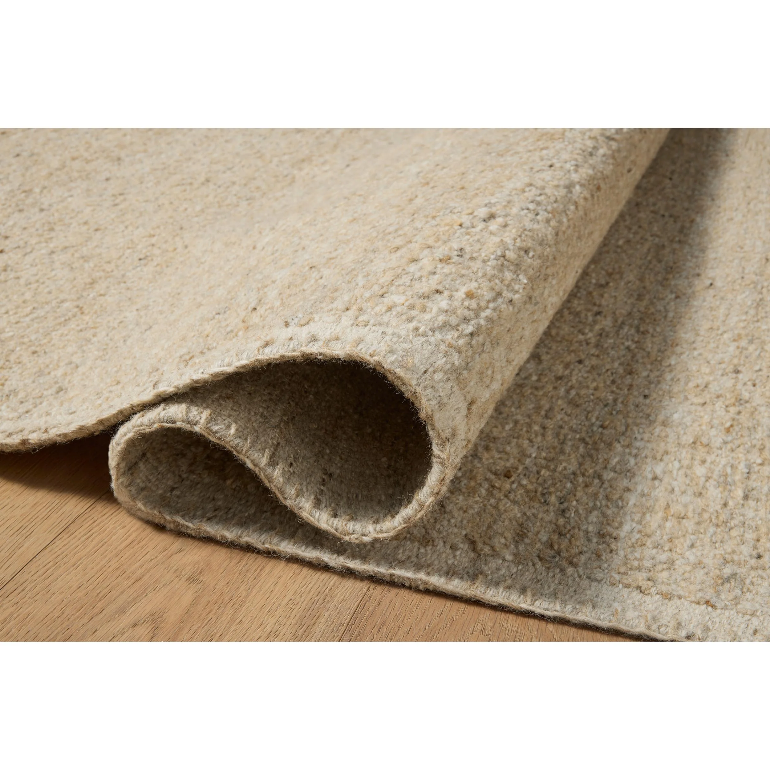 Amber Lewis × Loloi Rug Bowie BOE-03, Natural/Oatmeal - Image 3