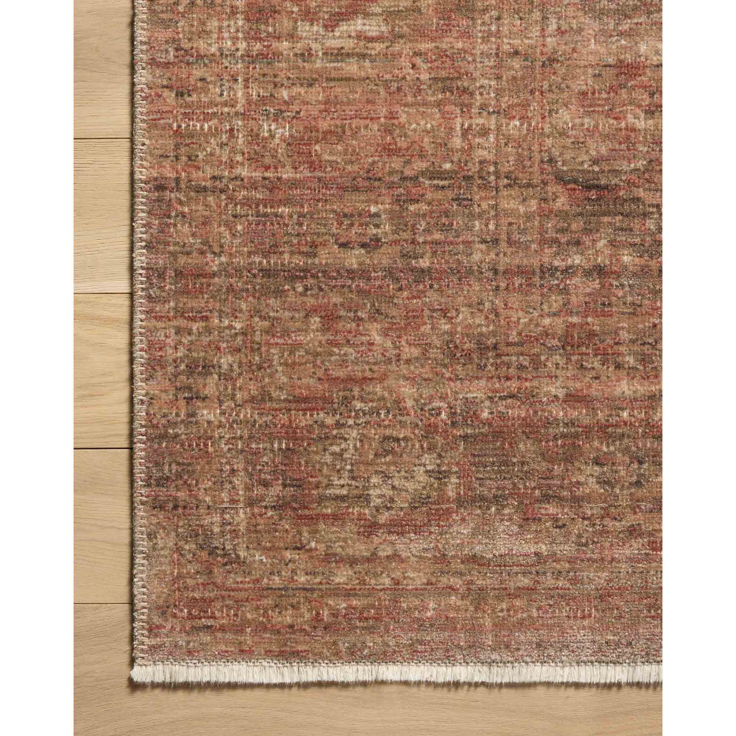 Amber Lewis x Loloi Rug Molly MOL-09, Brick/Bark - Image 2