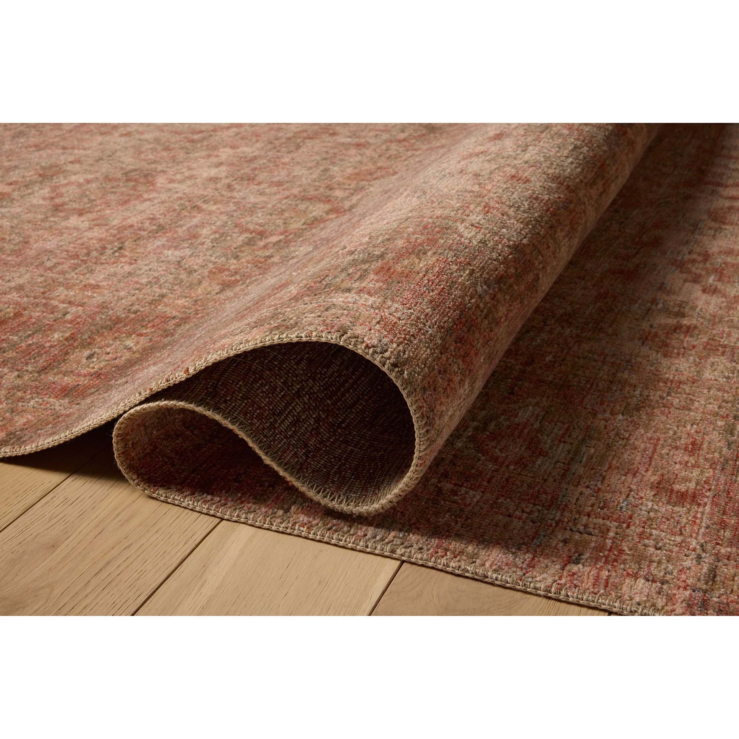 Amber Lewis x Loloi Rug Molly MOL-09, Brick/Bark - Image 4
