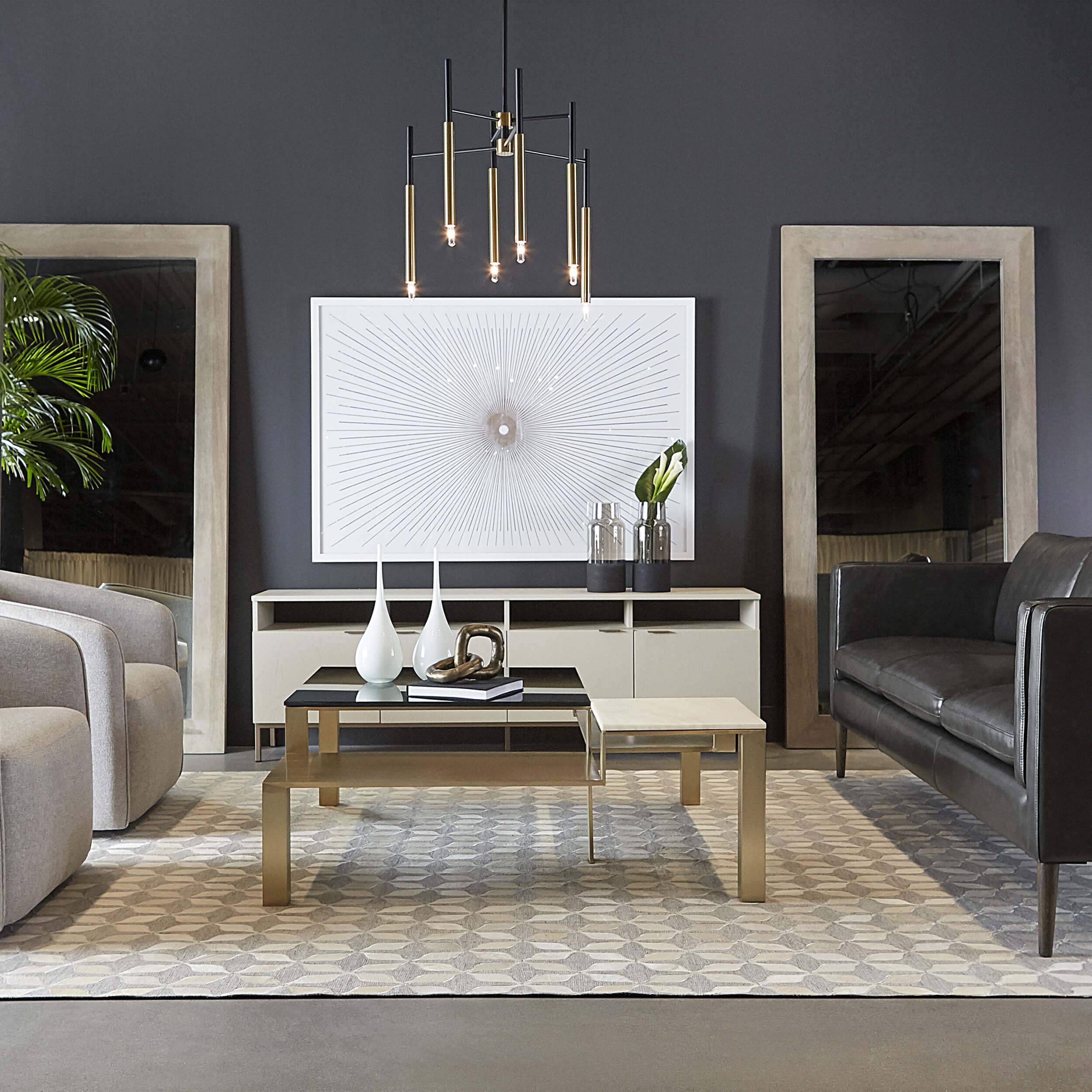 Ambrose Modular Media Stand, Cream - Image 7